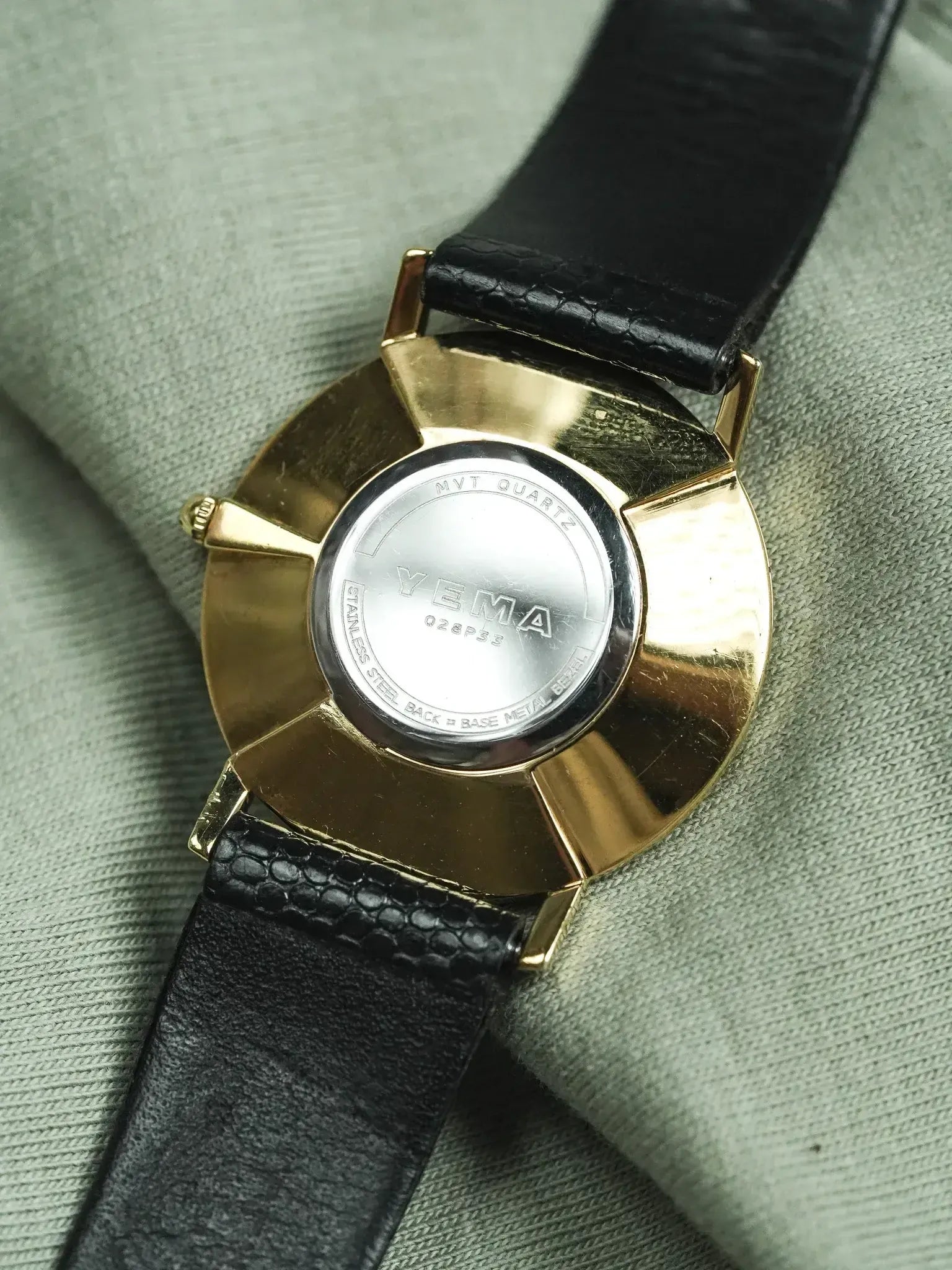 Yema - Rotonda Oro Guilloché Tutta originale - 1990s 