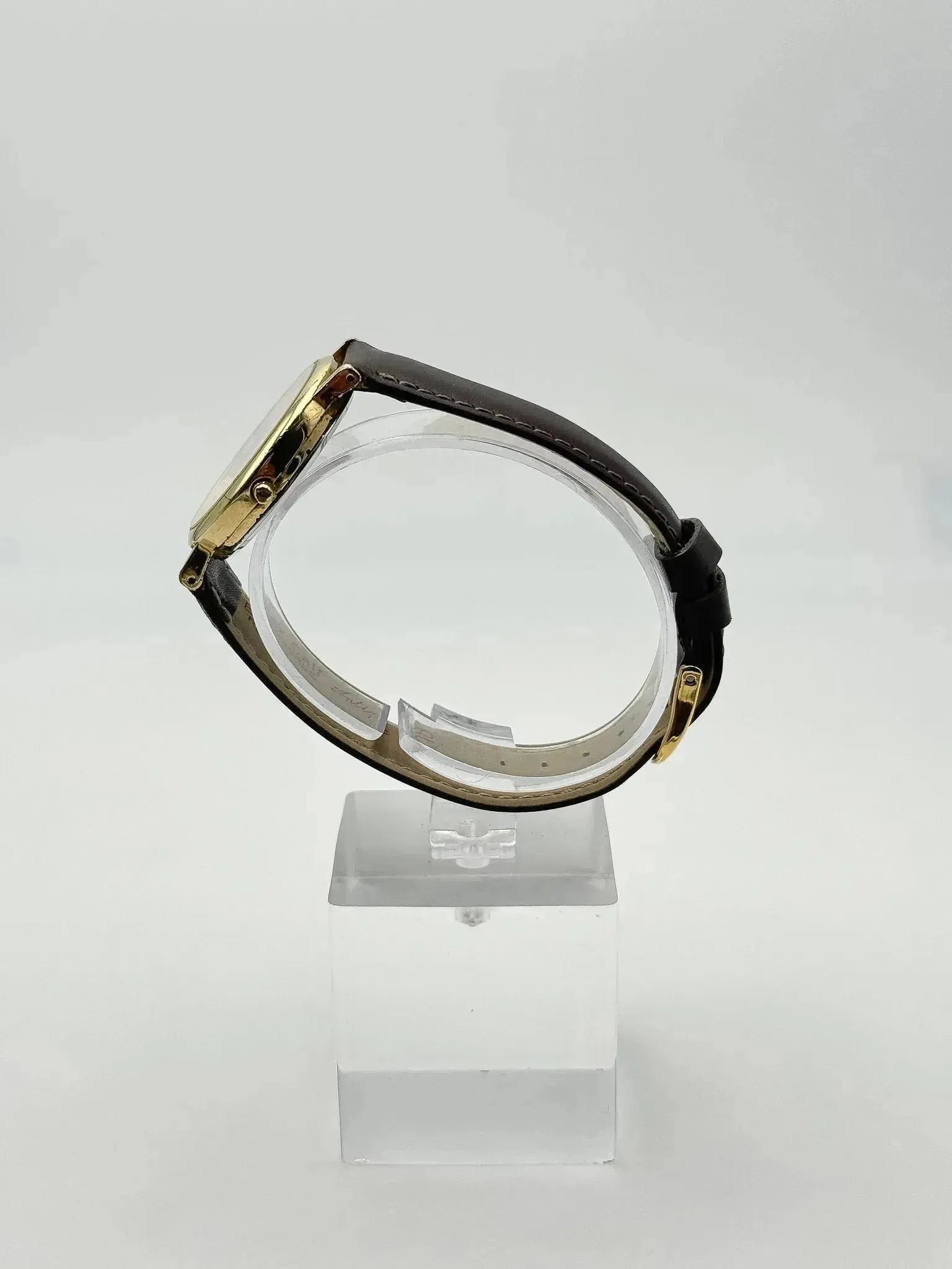Yema - Ronde plaqué or Breguet Numerals - 1990s - Atelier Victor Paris - Vintage Watch Shop Dubai