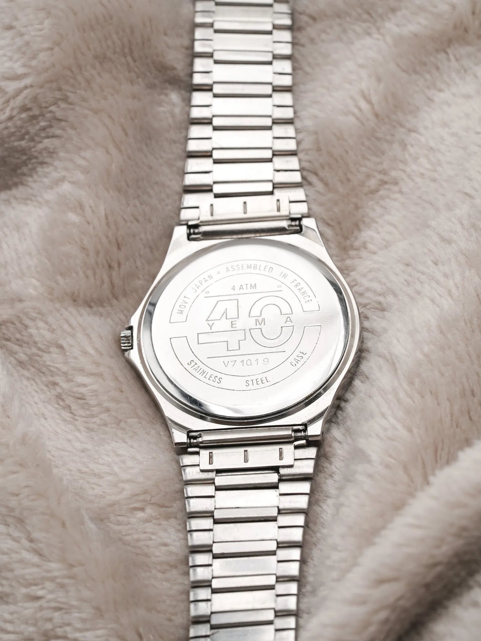 Yema - Royal Acier Or Bracelet intégré - 1990s - Atelier Victor - Vintage Watch Shop