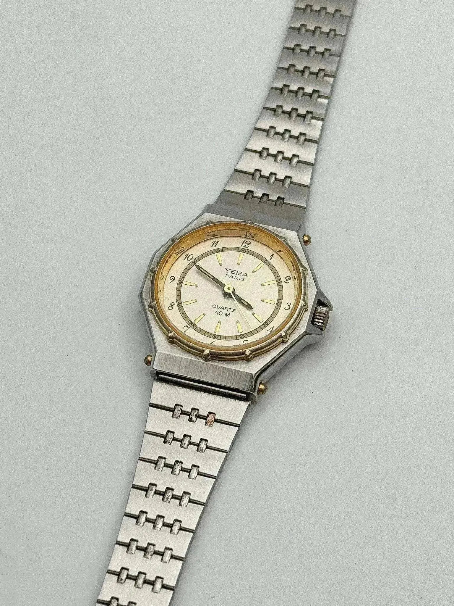 Yema - Royal Femme Acier or - 1990s - Atelier Victor