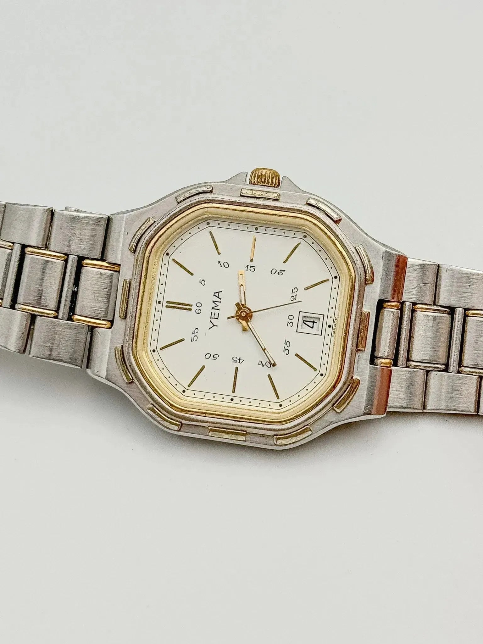 Yema - Royal Octogonal Acier Or - 1990s - Atelier Victor - Vintage  Shop