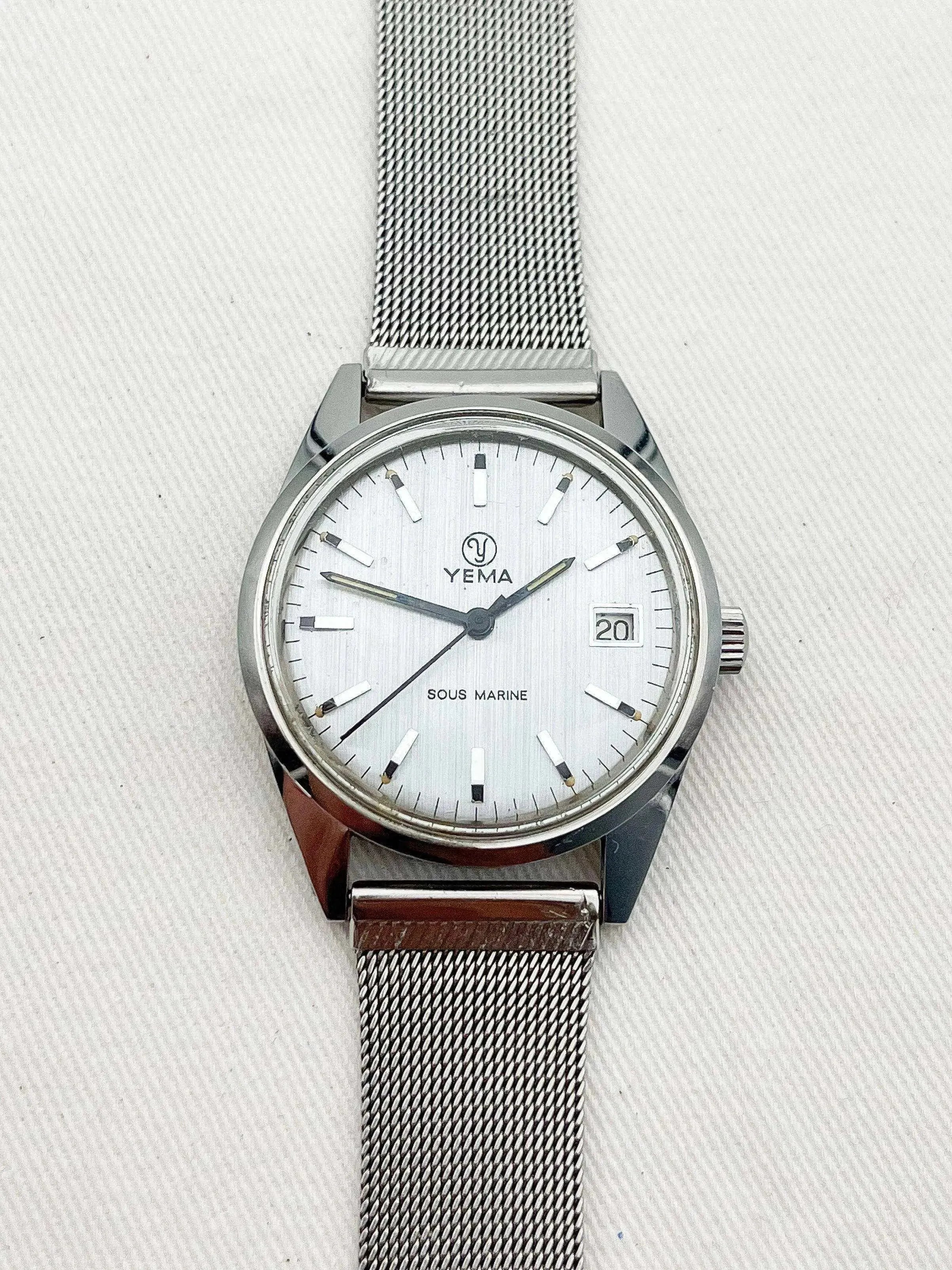Yema -Sous Marine - 1970s - Atelier Victor Paris - Vintage Watch Shop Dubai