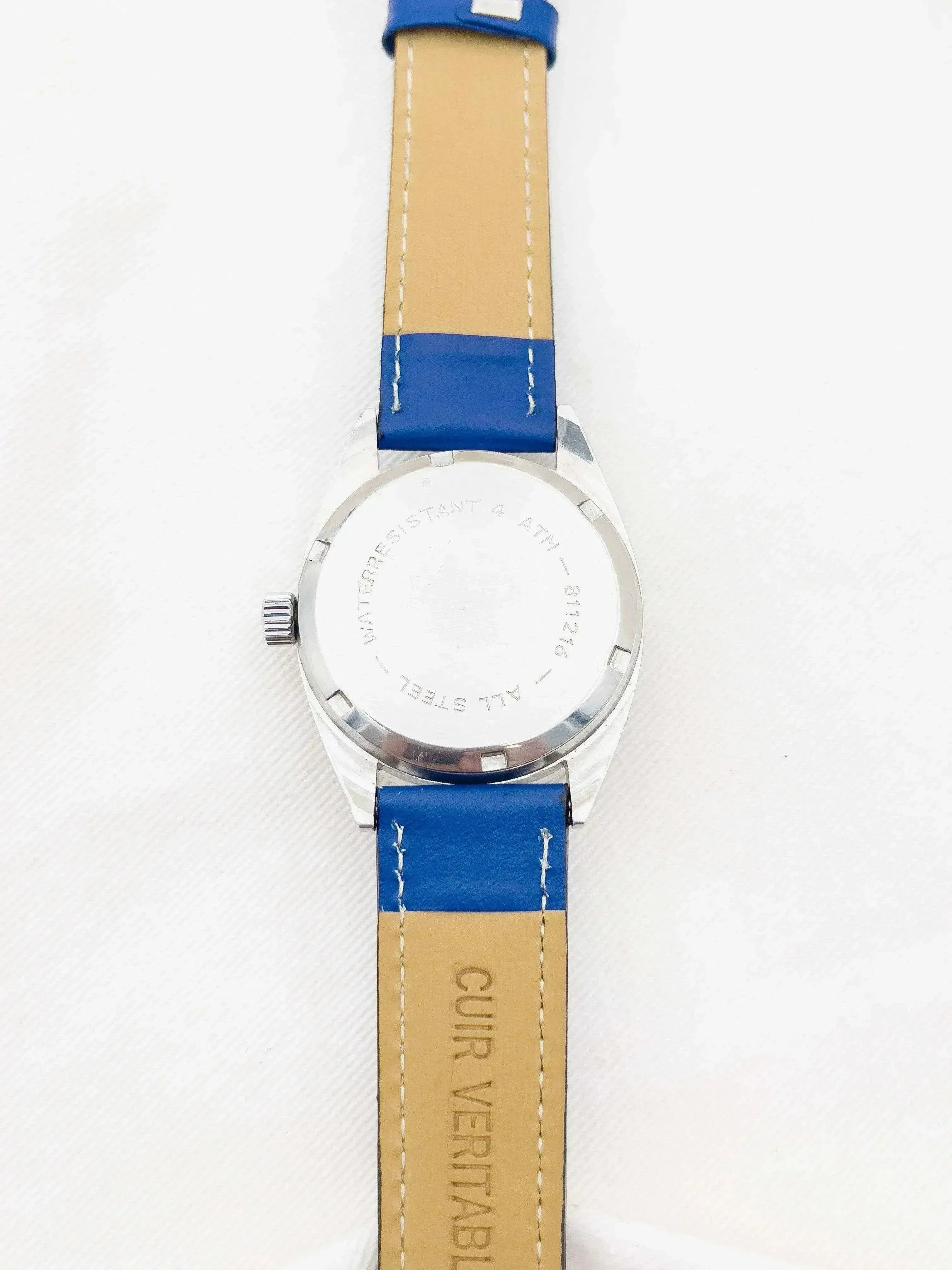 Yema - Sous-Marine Date Cuir bleu - 1960s - Atelier Victor