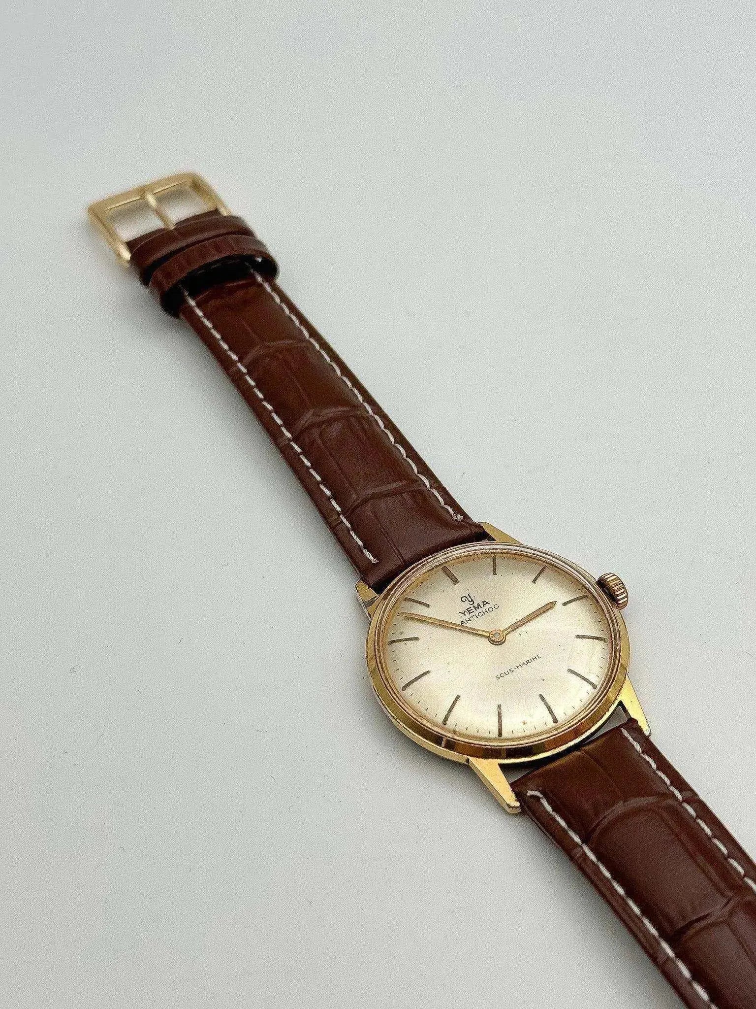 Yema - Sous-Marine Dress Watch - 1960s - Atelier Victor Paris - Vintage Watch Shop Dubai
