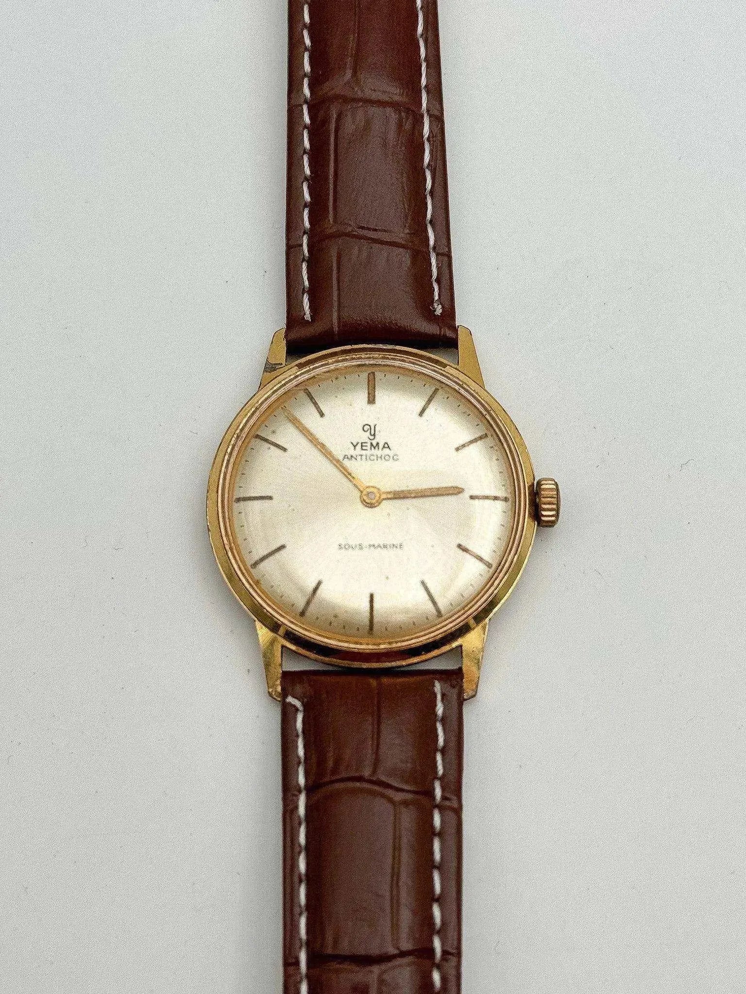 Yema - Sous-Marine Dress Watch - 1960s - Atelier Victor Paris - Vintage Watch Shop Dubai