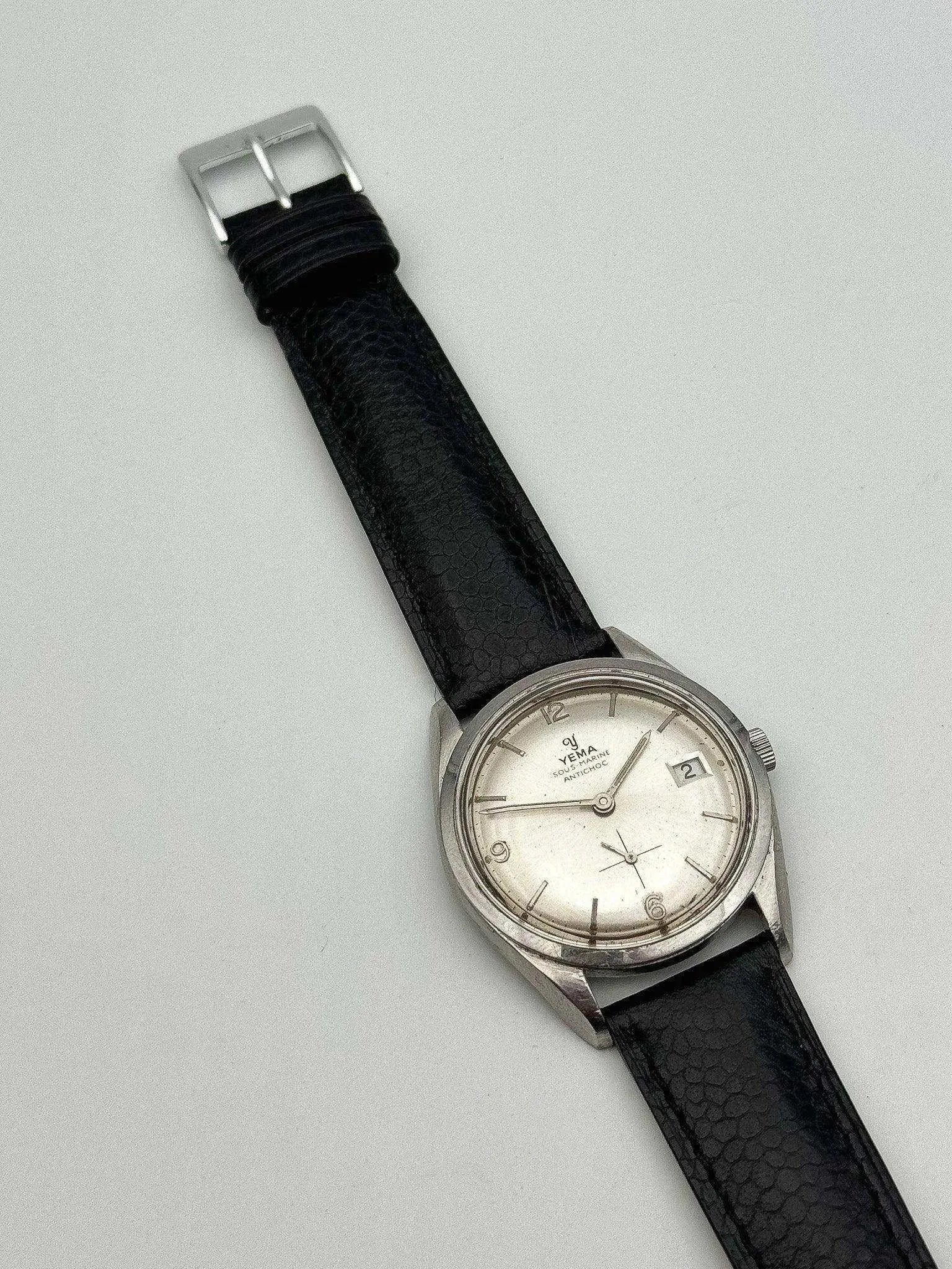 Yema - Sous-Marine Petite Seconde Date - 1960’s - Atelier Victor Paris - Vintage Watch Shop Dubai