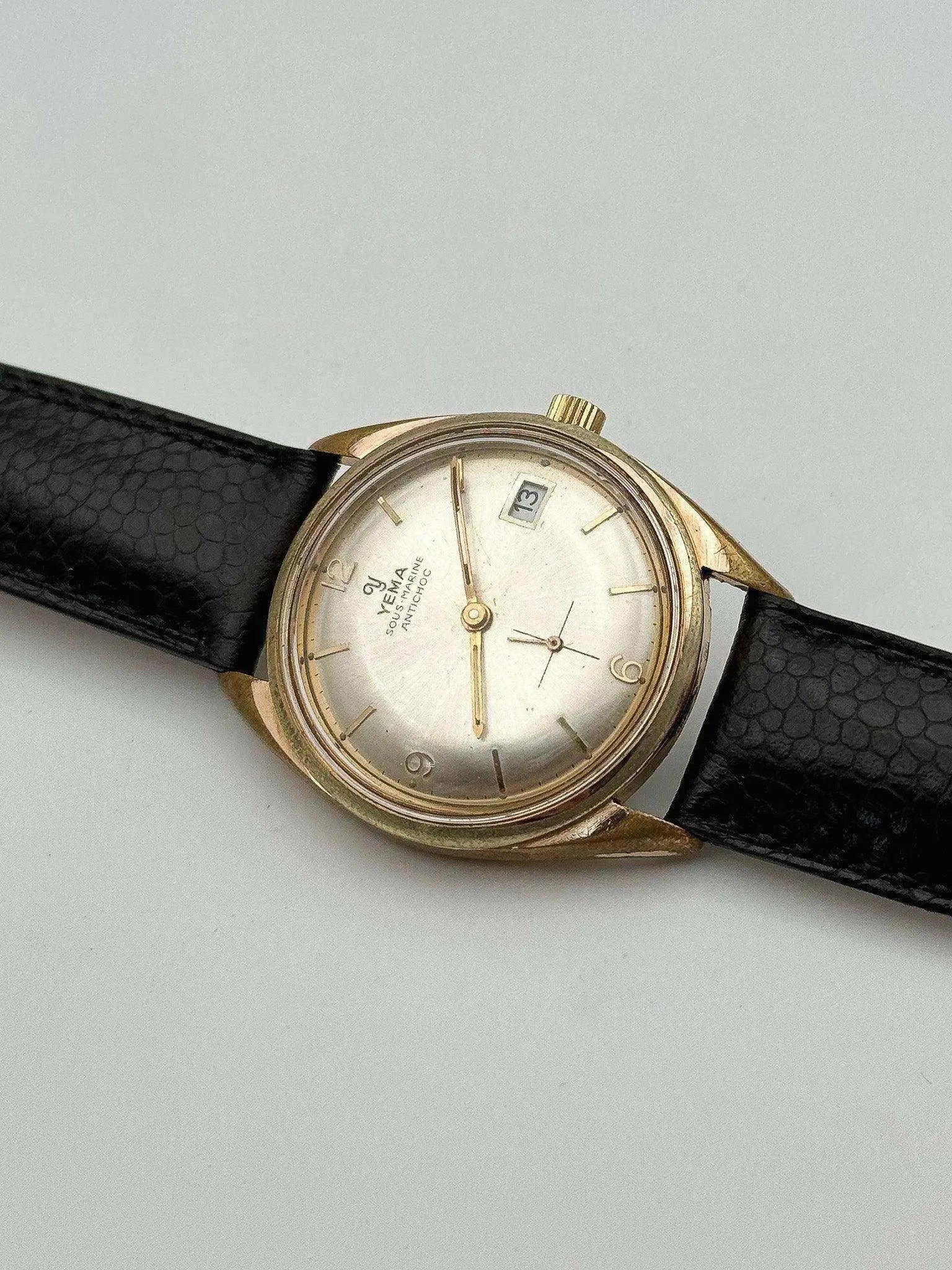 Yema - Sous-Marine Rose - 1960s - Atelier Victor Paris - Vintage Watch Shop Dubai
