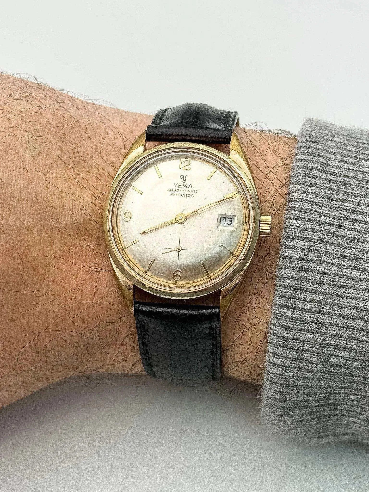 Yema - Sous-Marine Rose - 1960s - Atelier Victor Paris - Vintage Watch Shop Dubai