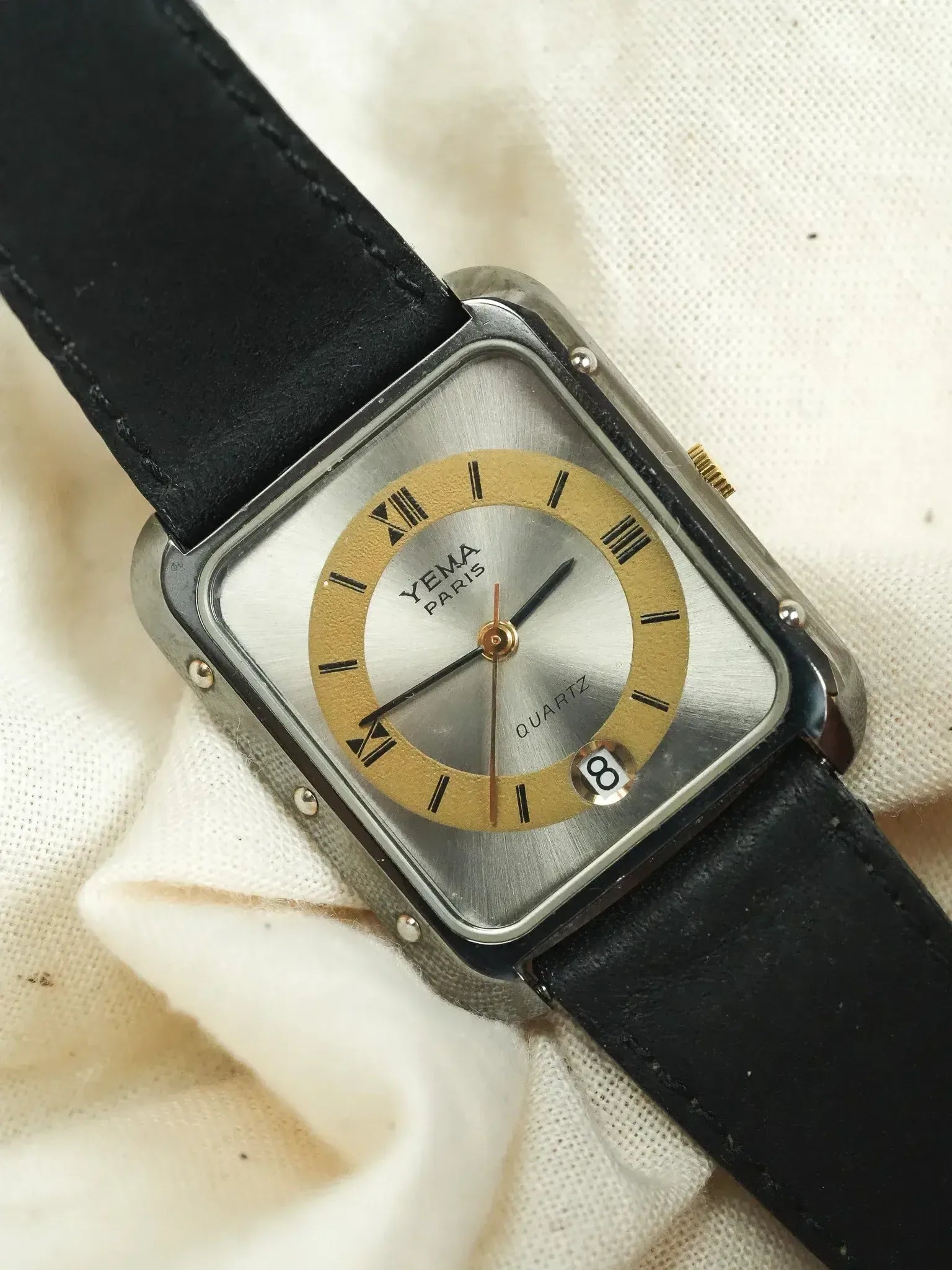 Yema - Tank Arrotondata PVD Antracite - 1990s 