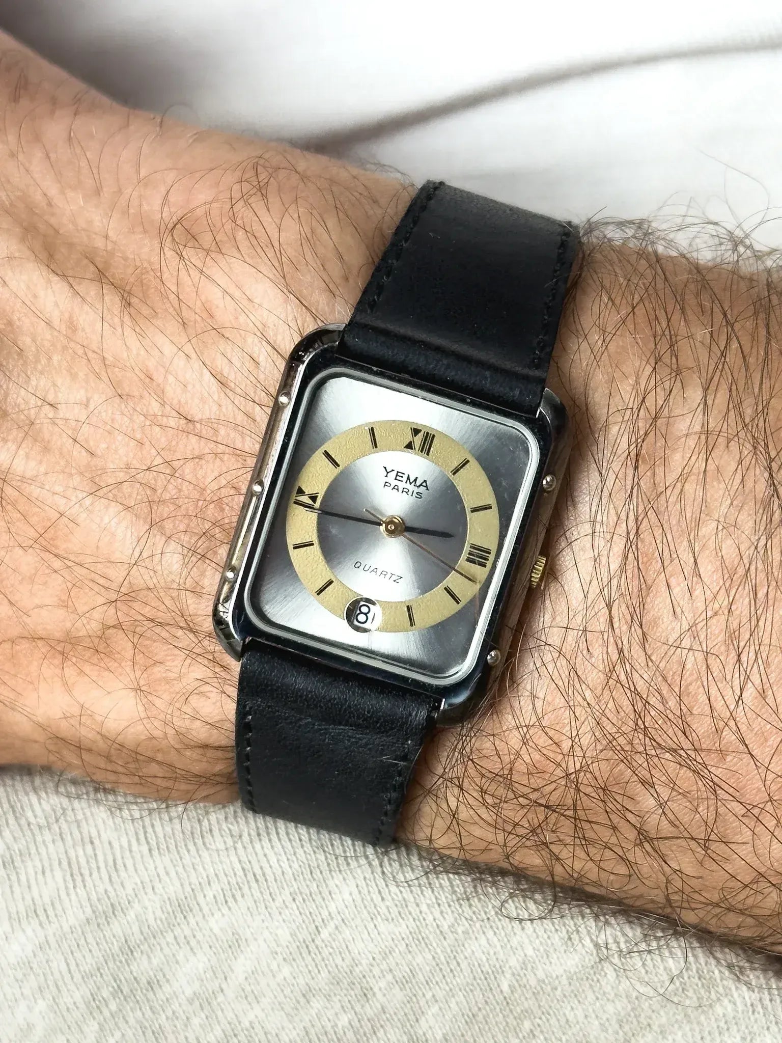 Yema - Tank Arrotondata PVD Antracite - 1990s 