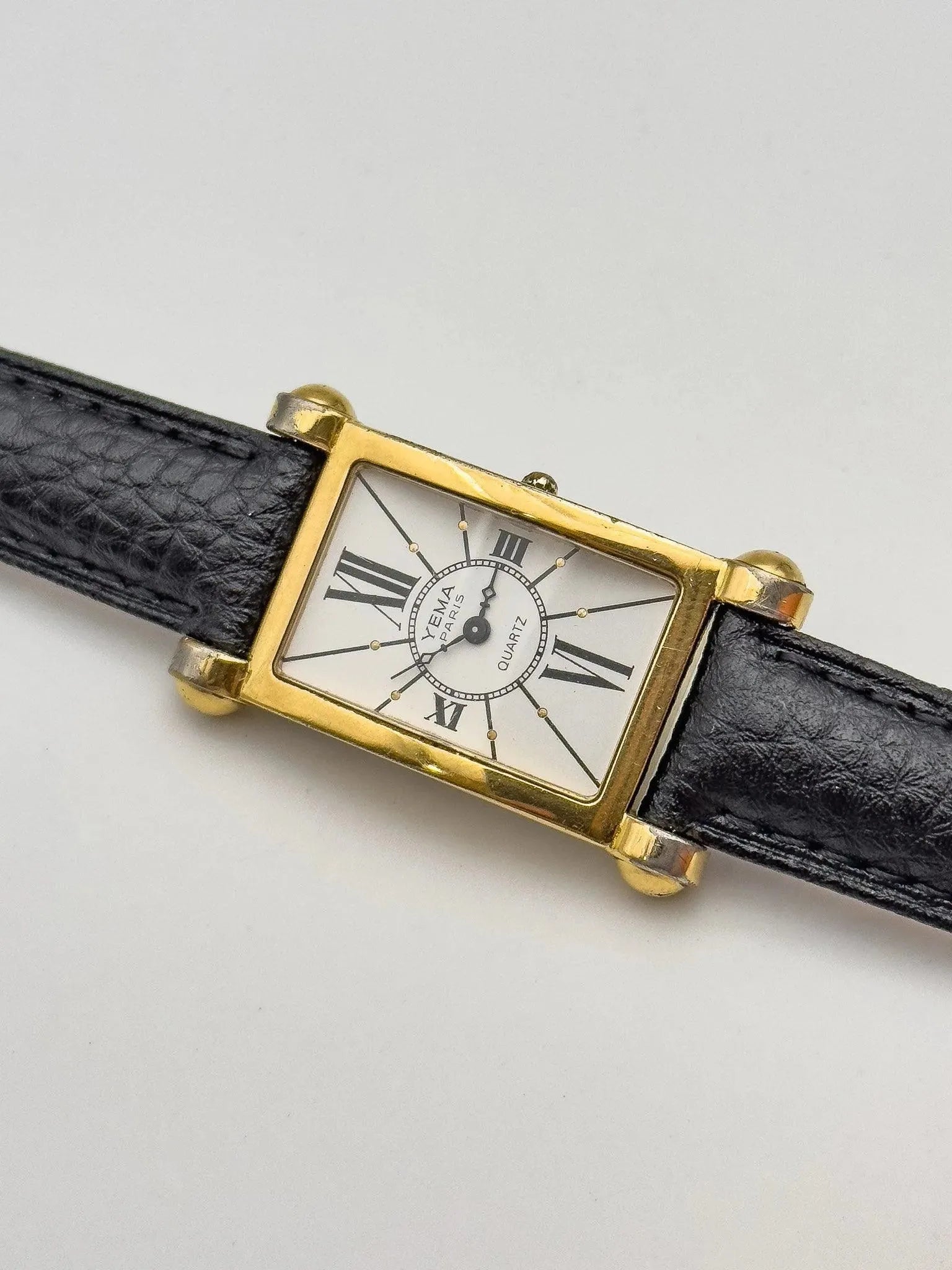 Yema - Tank Extra Lugs - 1990s - Atelier Victor Paris - Vintage Watch Shop Dubai