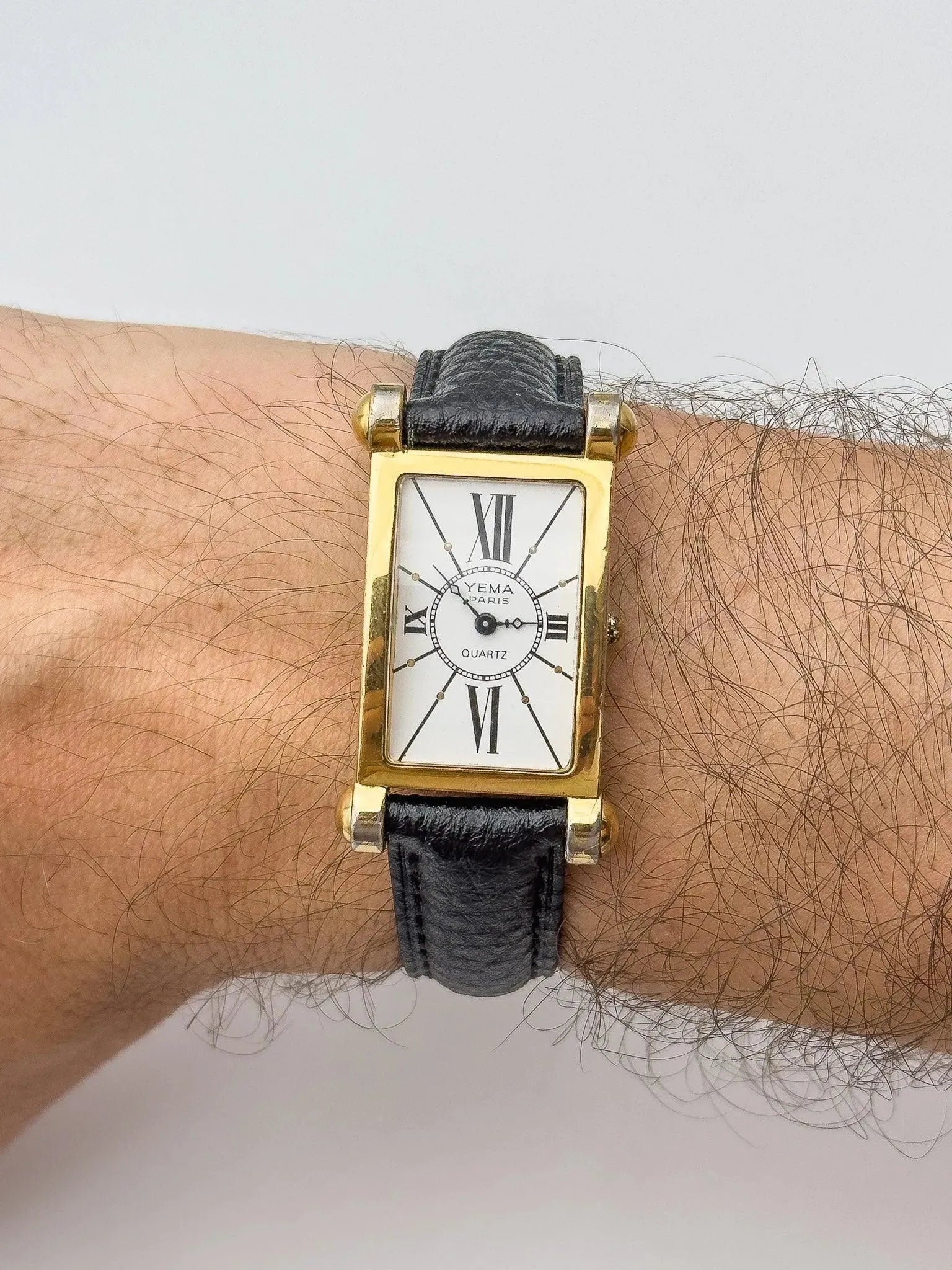Yema - Tank Extra Lugs - 1990s - Atelier Victor Paris - Vintage Watch Shop Dubai