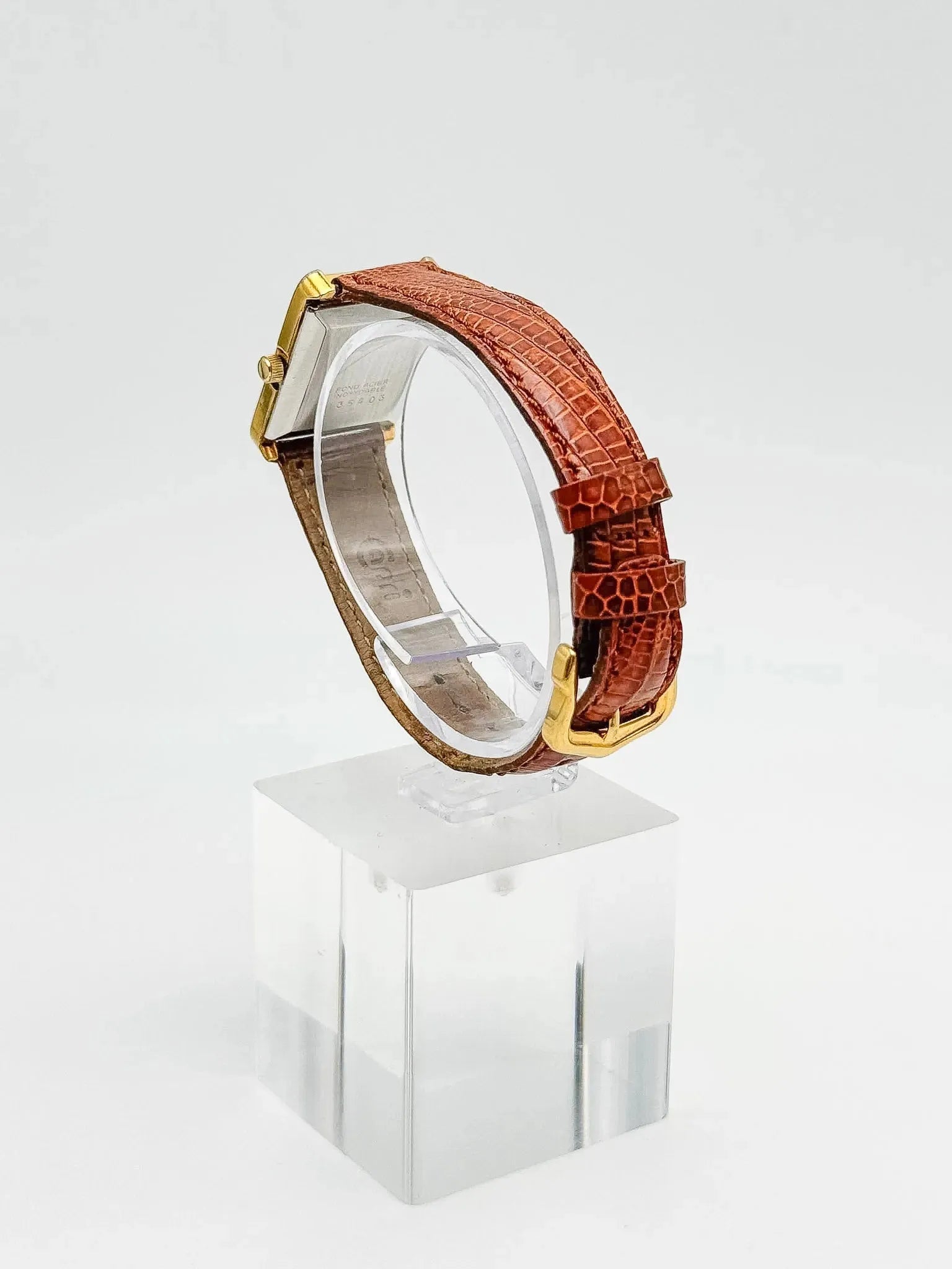 Yema - Tank Paris Plaqué or - 1990s - Atelier Victor Paris - Vintage Watch Shop Dubai