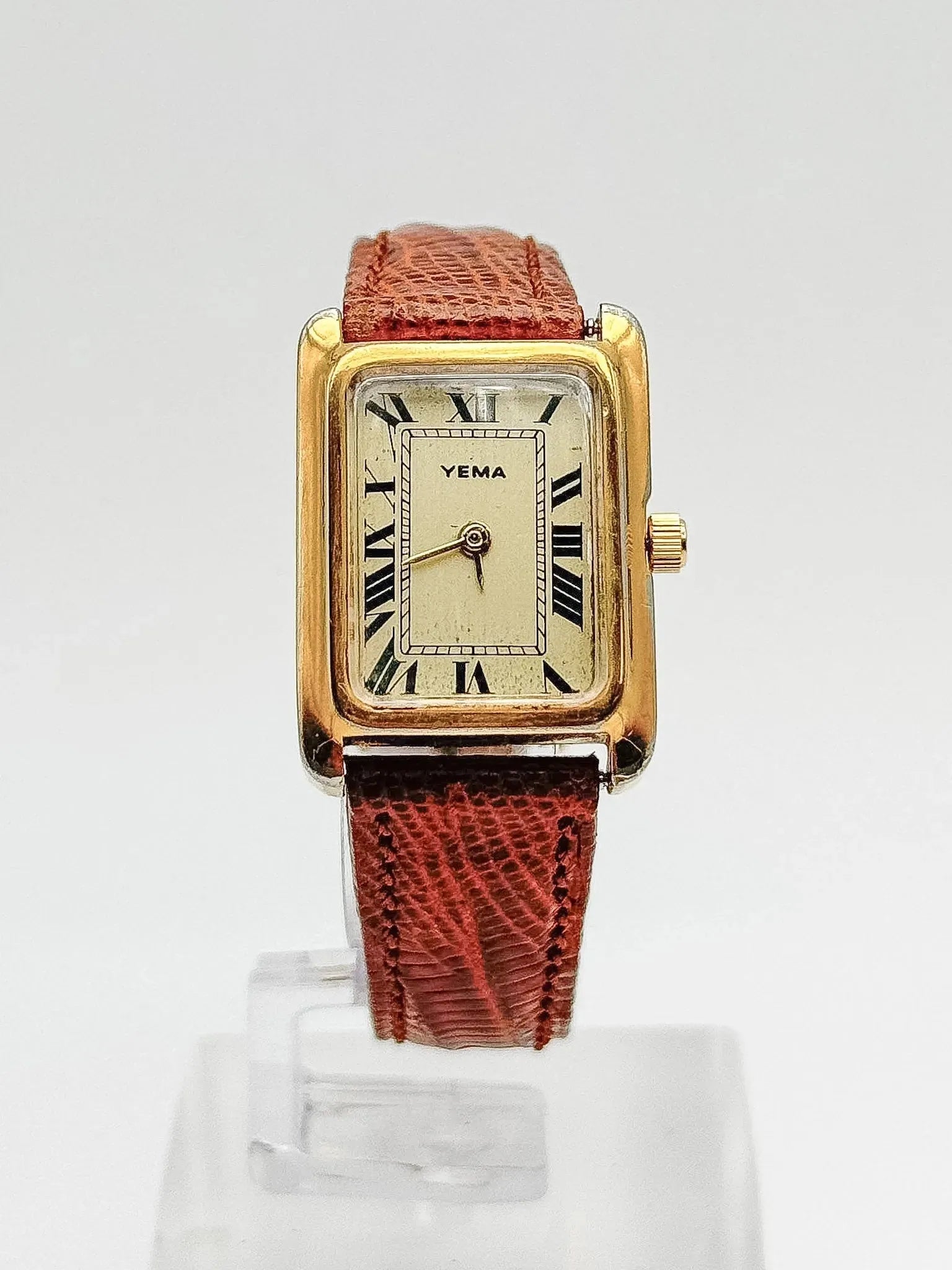 Yema - Tank Paris Plaqué or - 1990s - Atelier Victor Paris - Vintage Watch Shop Dubai
