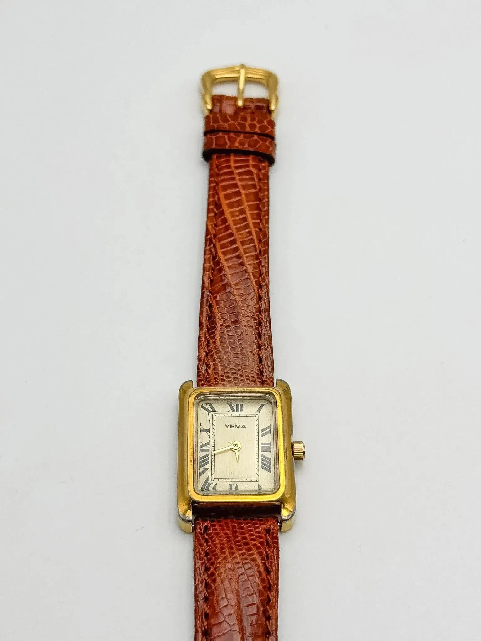 Yema - Tank Paris Plaqué or - 1990s - Atelier Victor Paris - Vintage Watch Shop Dubai