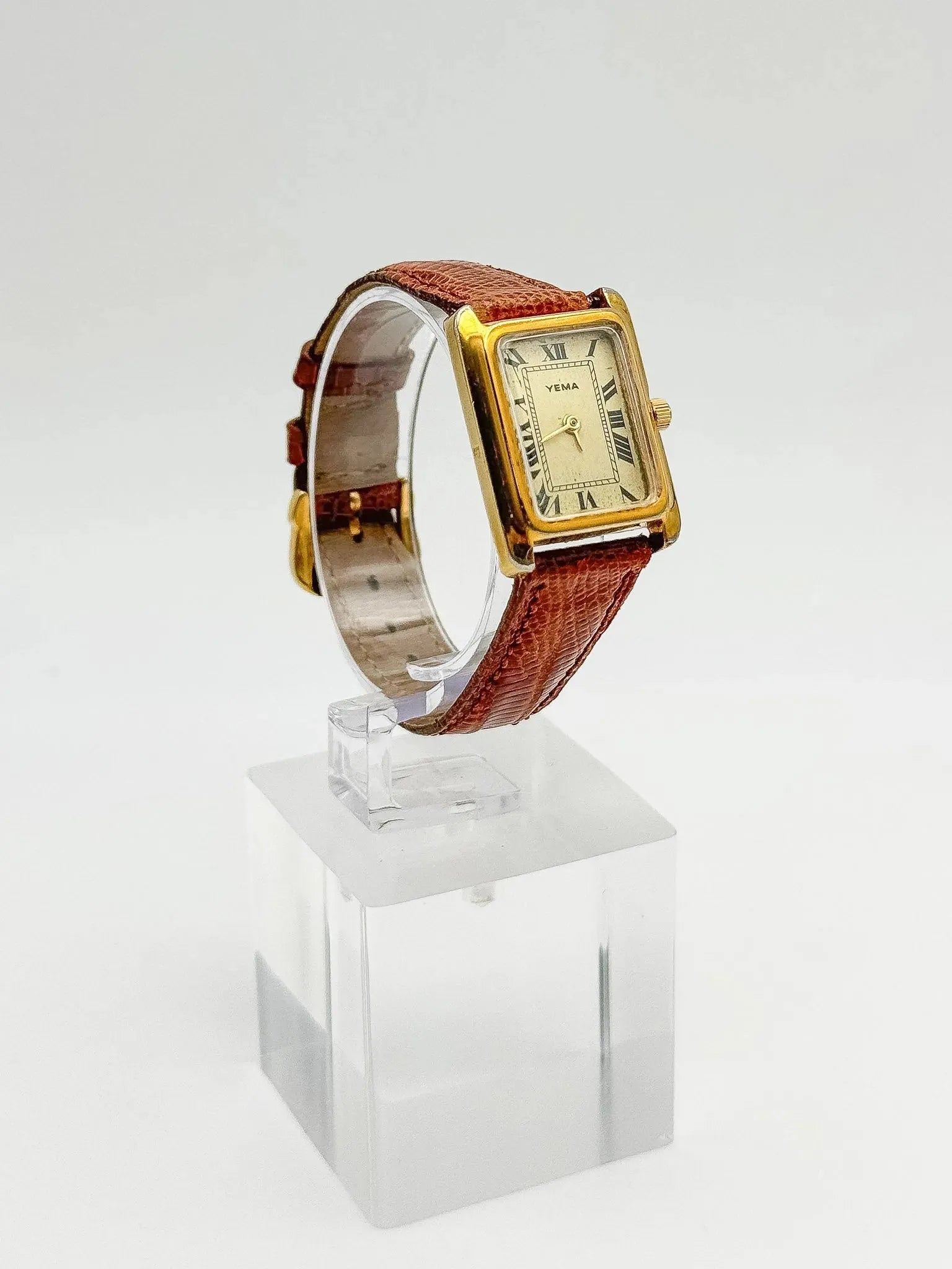Yema - Tank Paris Plaqué or - 1990s - Atelier Victor Paris - Vintage Watch Shop Dubai