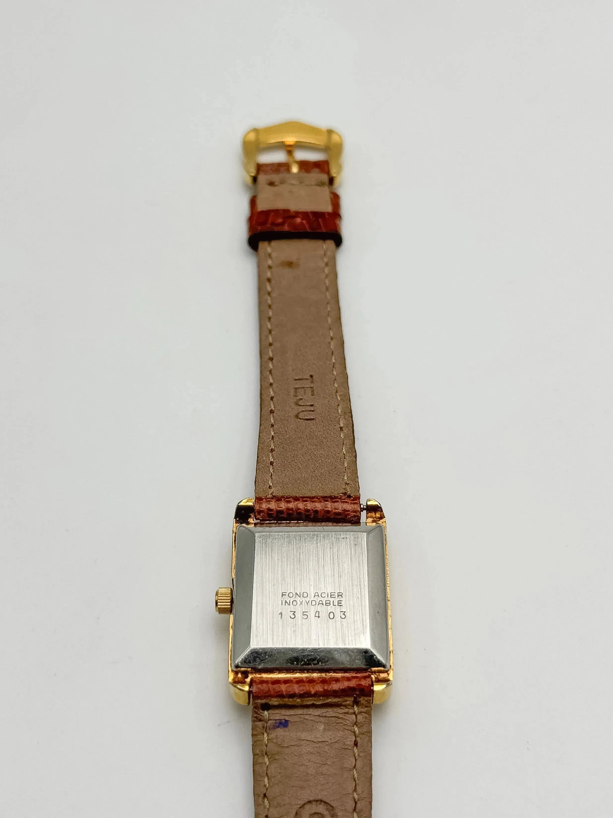 Yema - Tank Paris Plaqué or - 1990s - Atelier Victor Paris - Vintage Watch Shop Dubai
