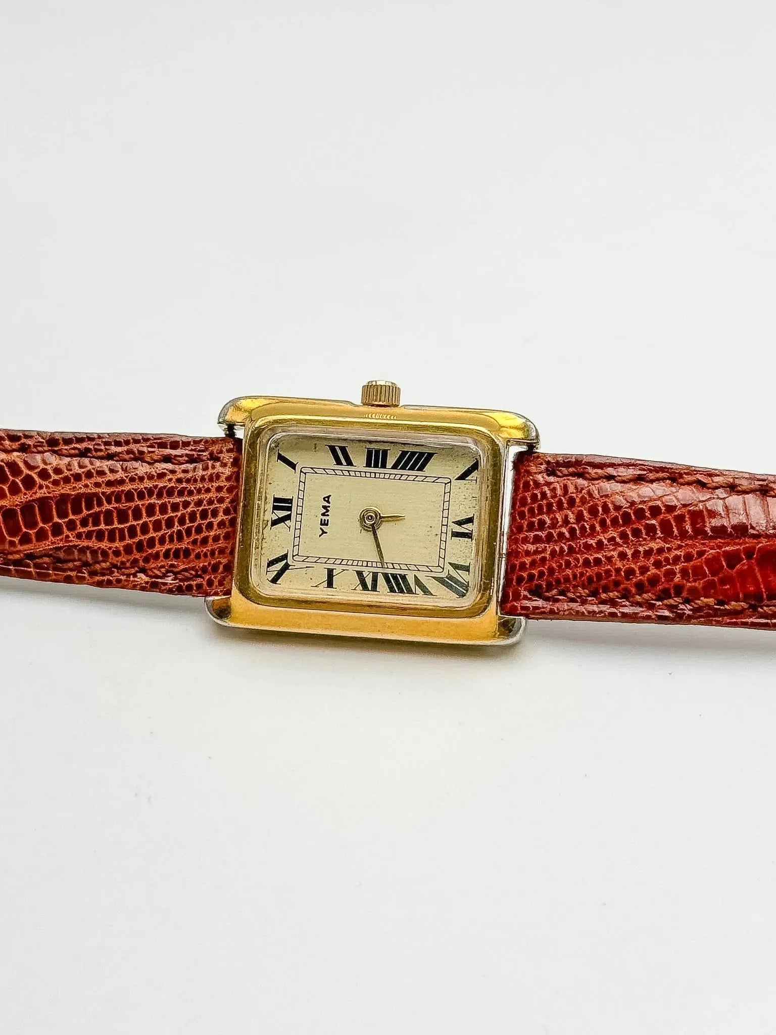 Yema - Tank Paris Plaqué or - 1990s - Atelier Victor - Vintage Watch Shop
