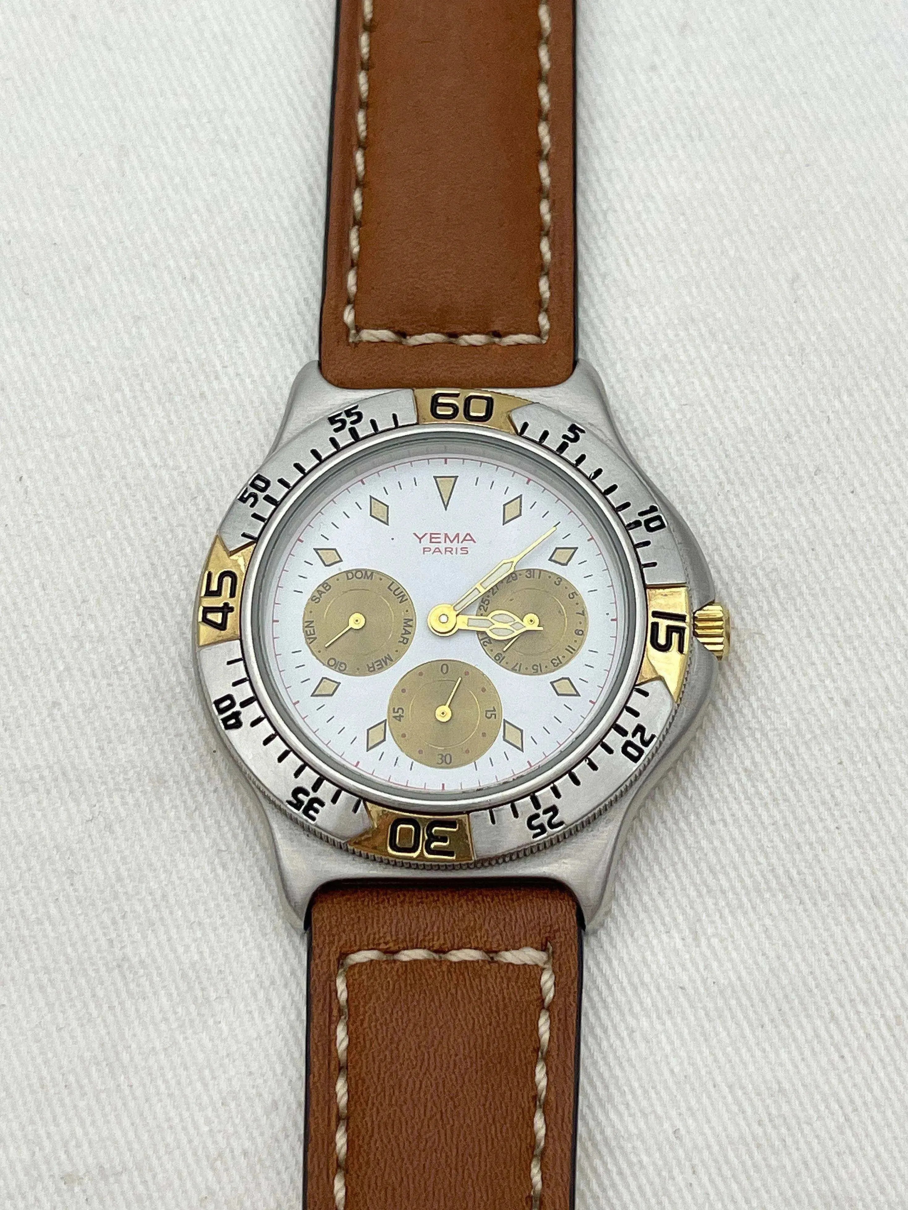 Yema - Triple Calendar - 1990s - Atelier Victor Paris - Vintage Watch Shop Dubai