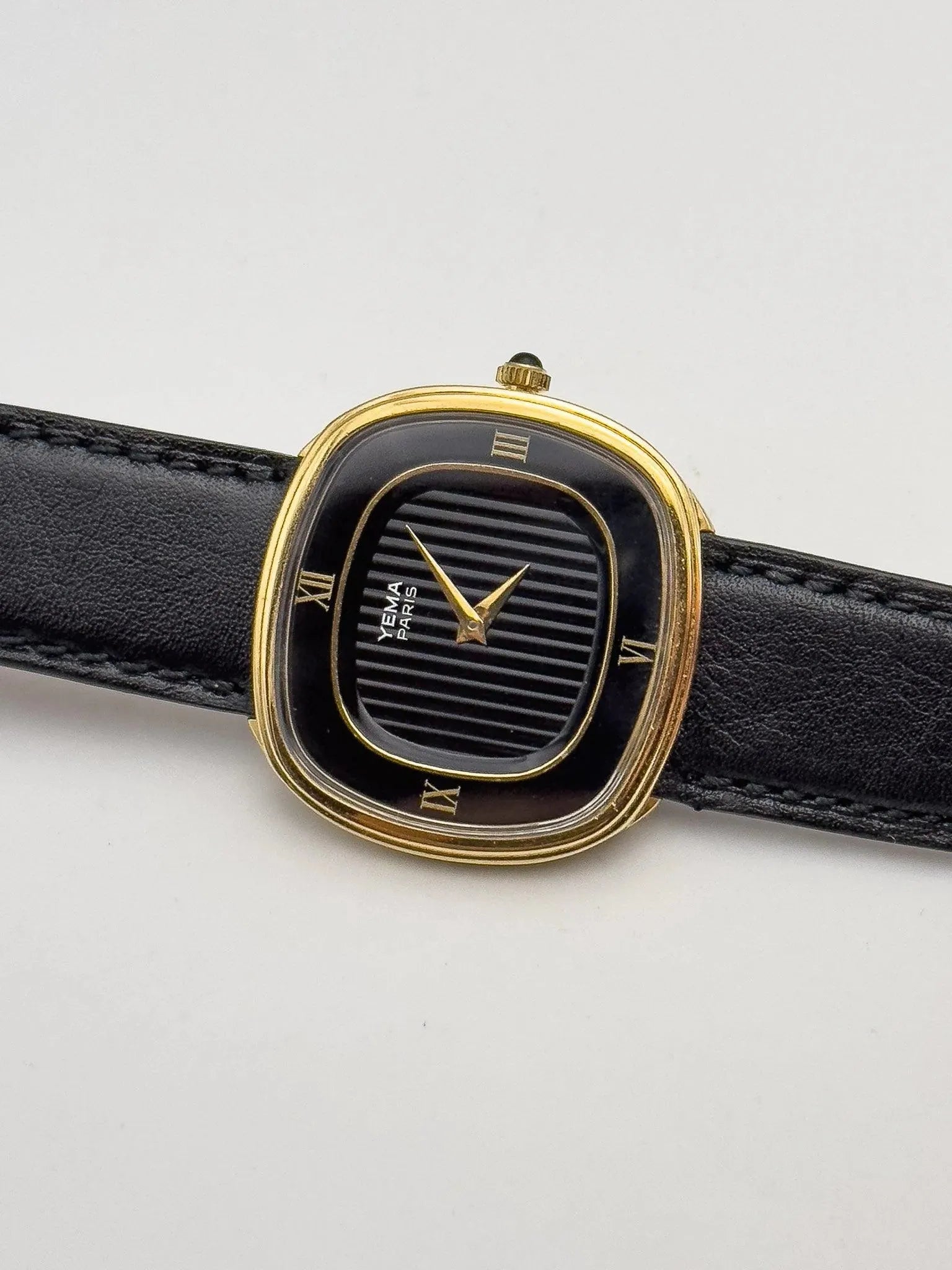 Yema - TV Black Tapisserie - 1970's - Atelier Victor Paris - Vintage Watch Shop Dubai