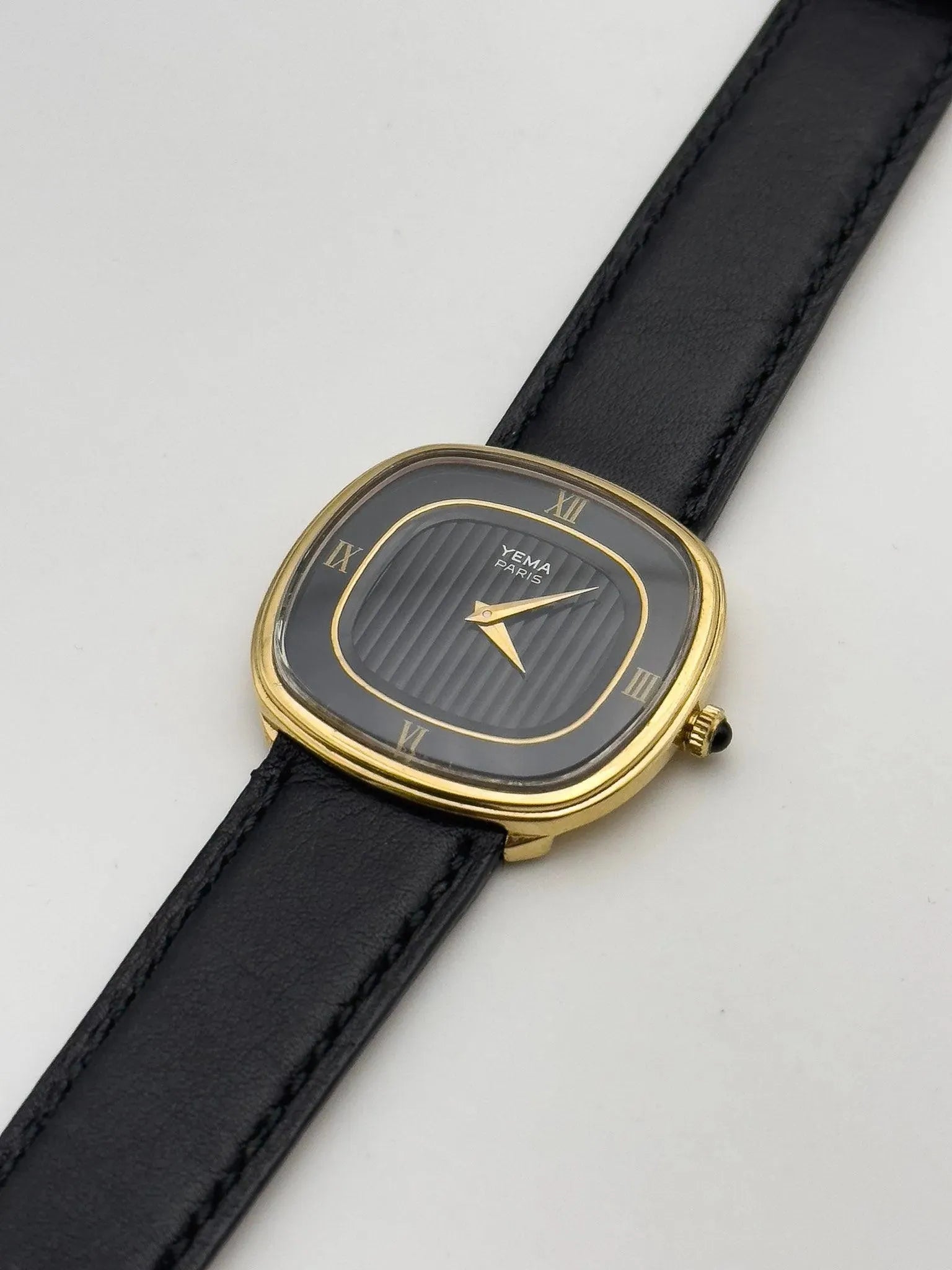 Yema - TV Black Tapisserie - 1970's - Atelier Victor Paris - Vintage Watch Shop Dubai