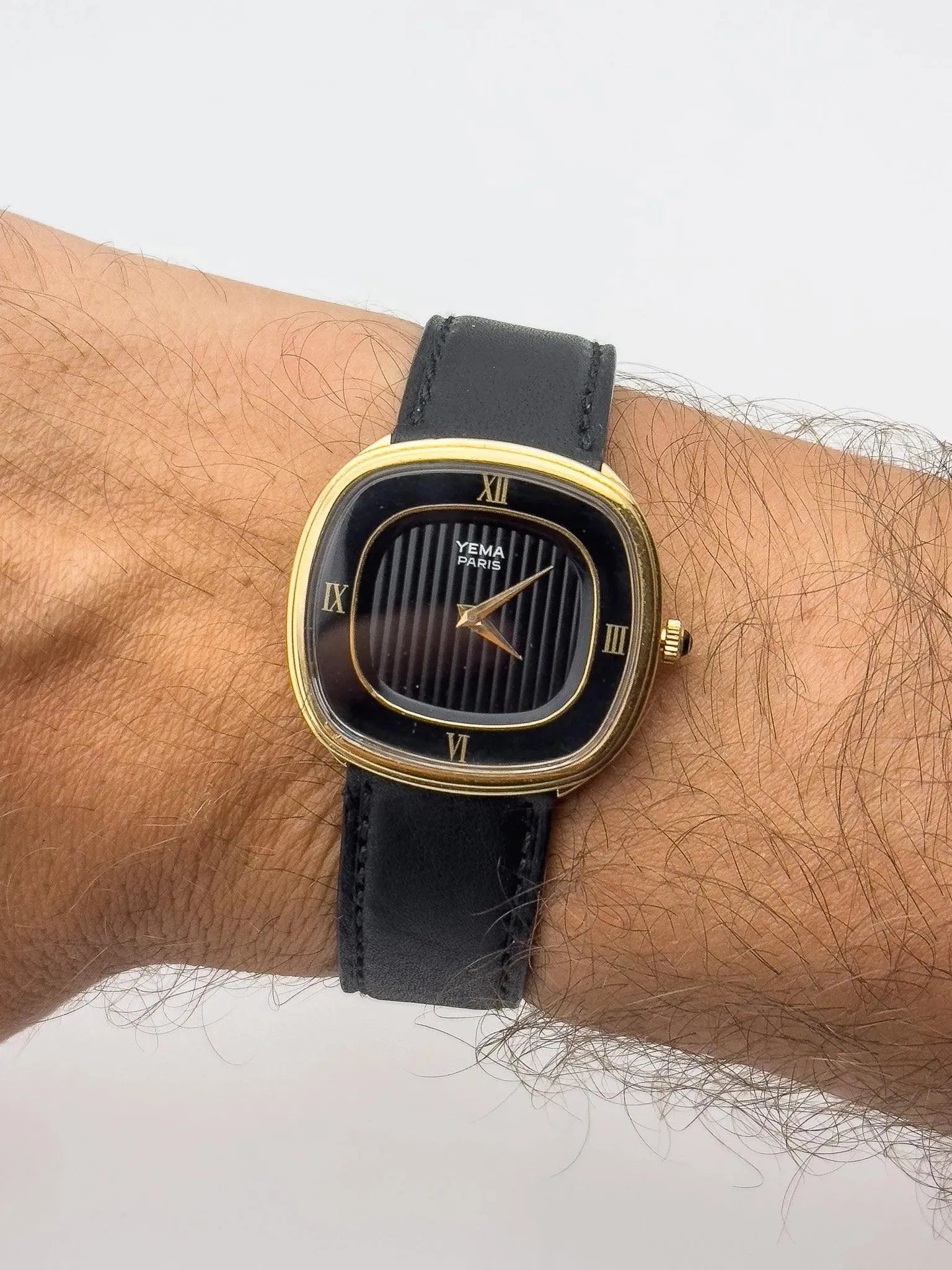 Yema - TV Black Tapisserie - 1970's - Atelier Victor Paris - Vintage Watch Shop Dubai