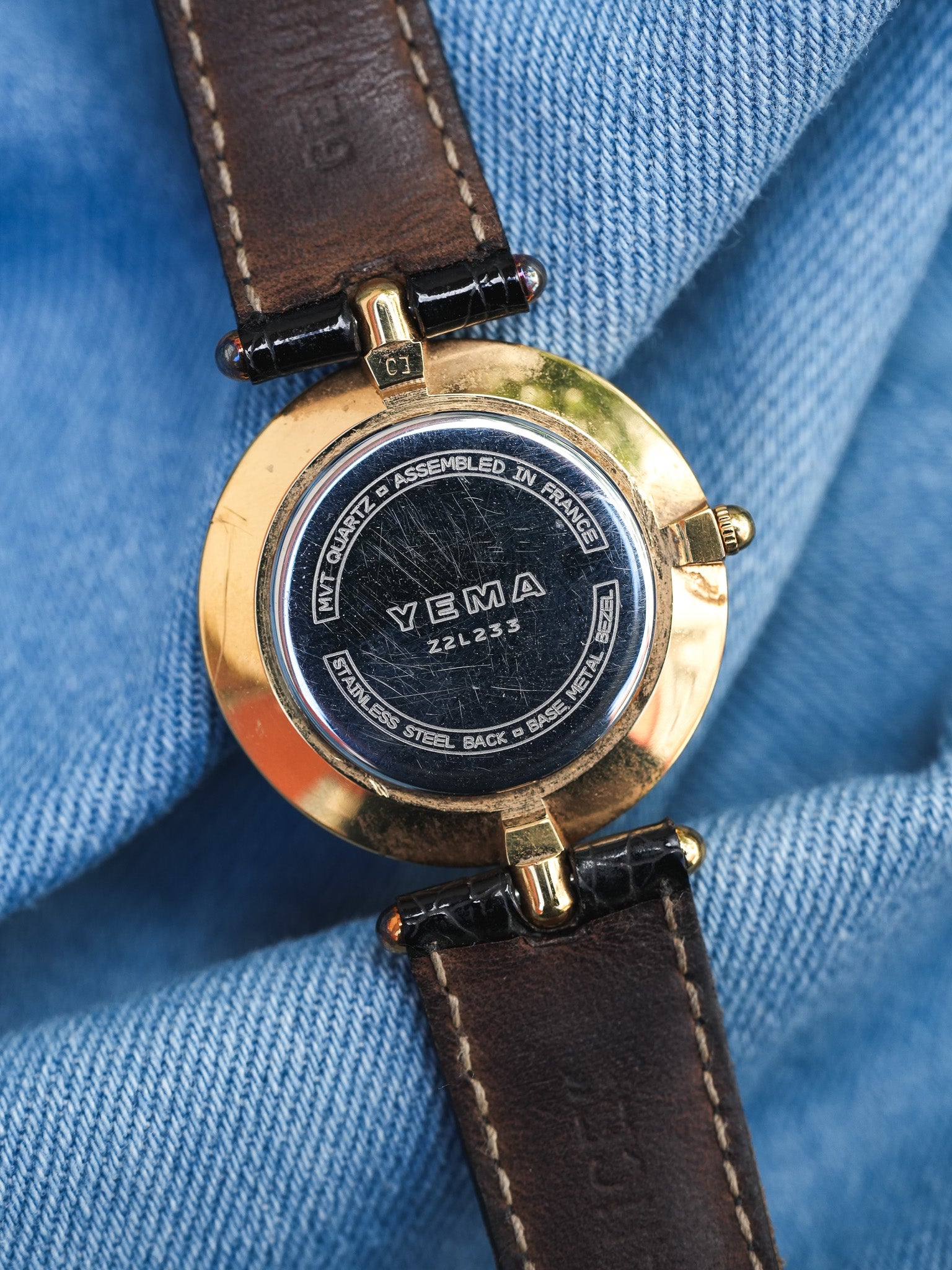 Yema - Type Must Colisée Noir - 1990s - Atelier Victor - Vintage Watch Shop