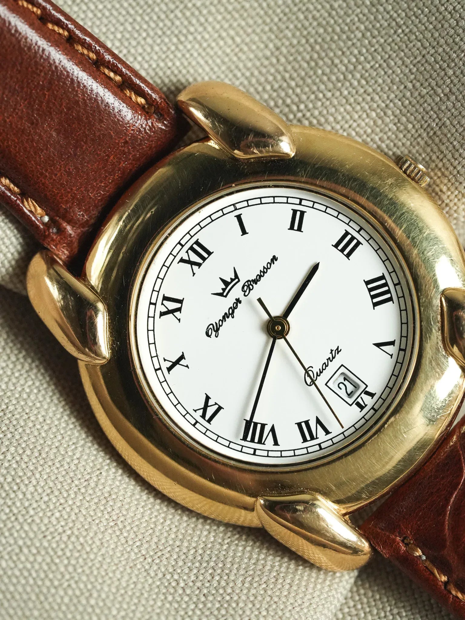 Yonger Bresson - Cornes Gouttes d'eau Bulles Or - 1990s - Atelier Victor