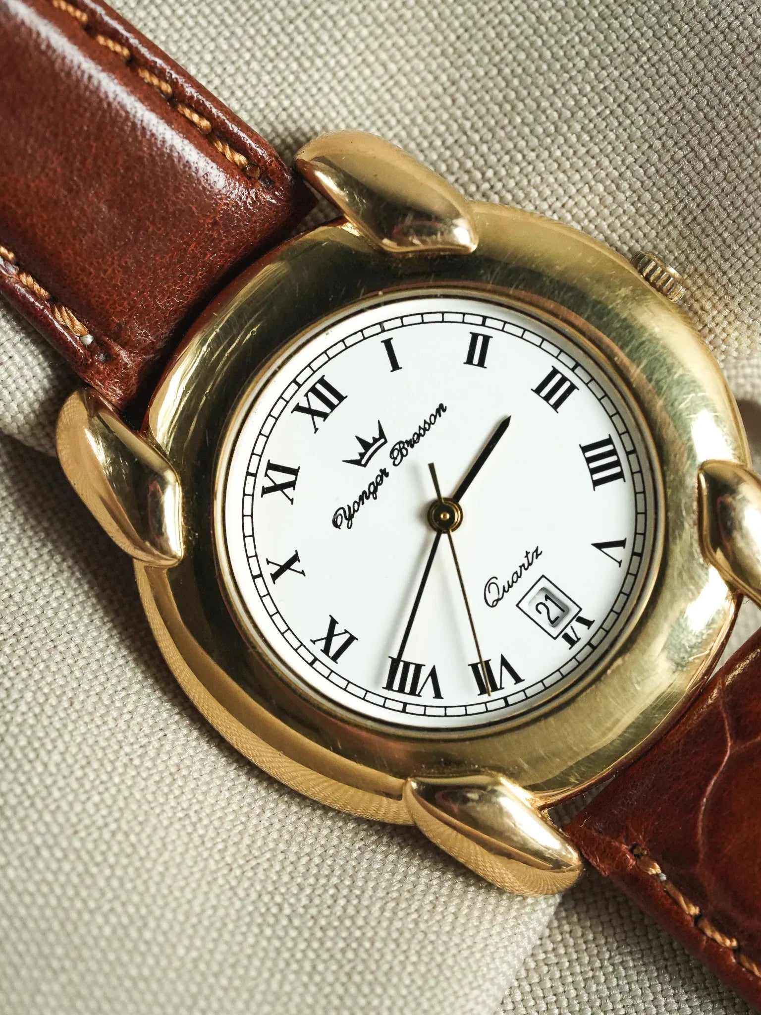 Yonger Bresson - Cornes Gouttes d'eau Bulles Or - 1990s - Atelier Victor