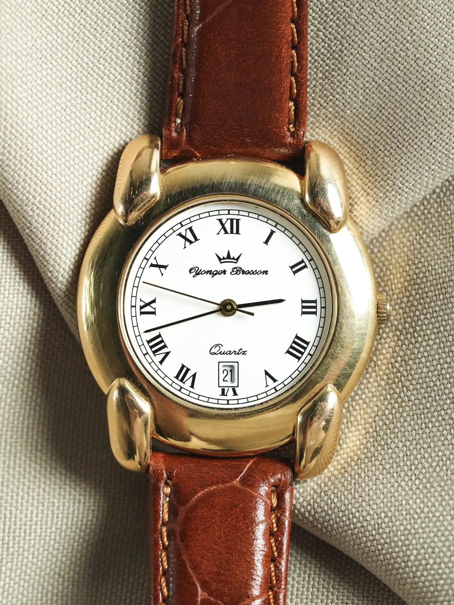 Yonger Bresson - Cornes Gouttes d'eau Bulles Or - 1990s - Atelier Victor