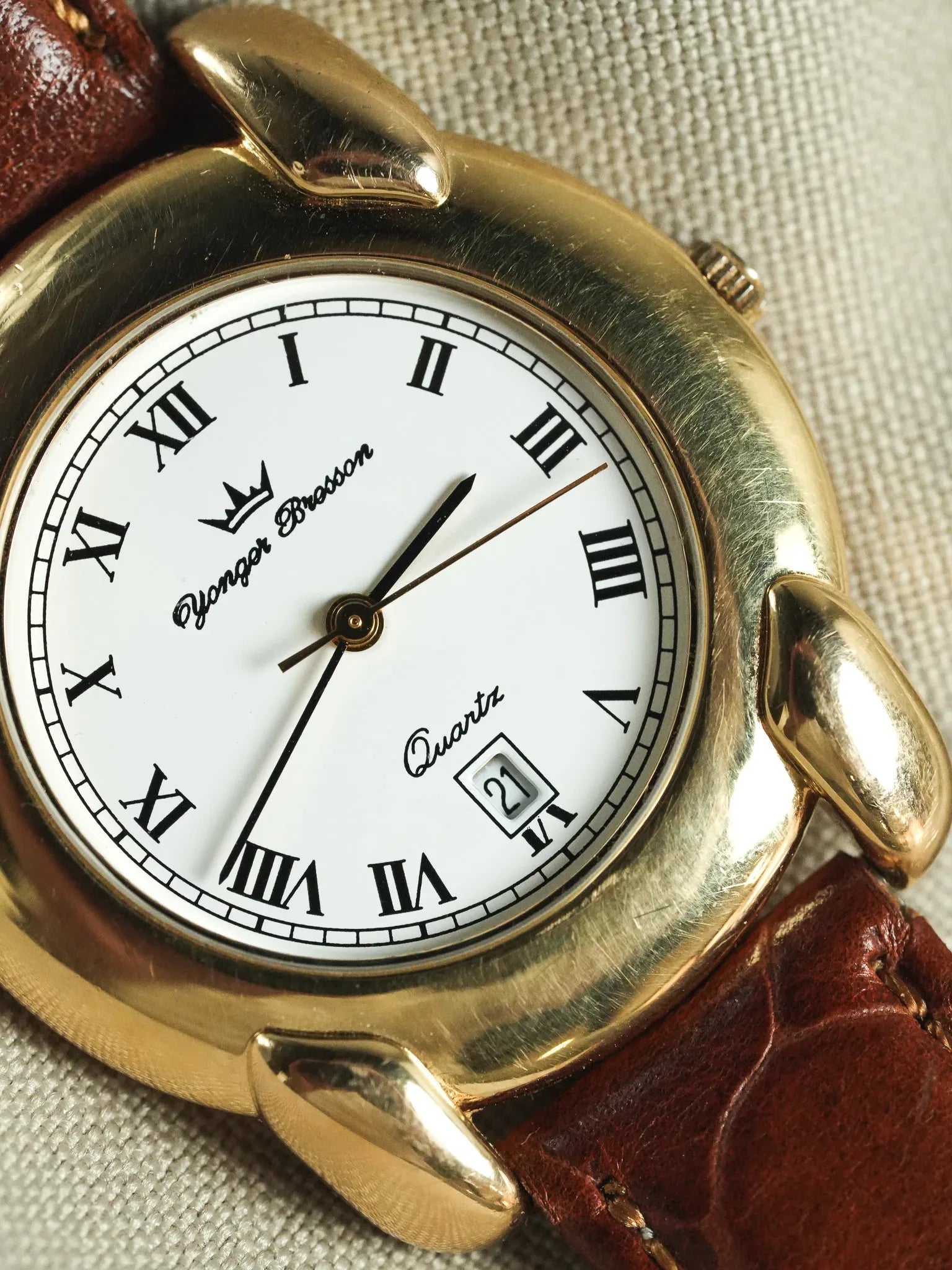 Yonger Bresson - Cornes Gouttes d'eau Bulles Or - 1990s - Atelier Victor