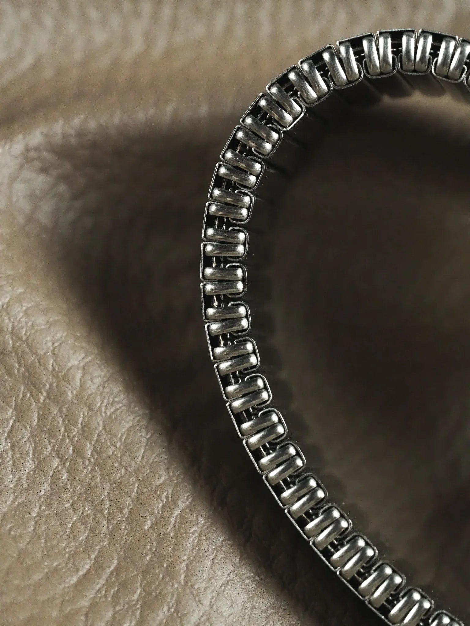 Yves Fely - Tank Octogonale XL Bicolore cadran noir chiffres romain - 1990s - Atelier Victor