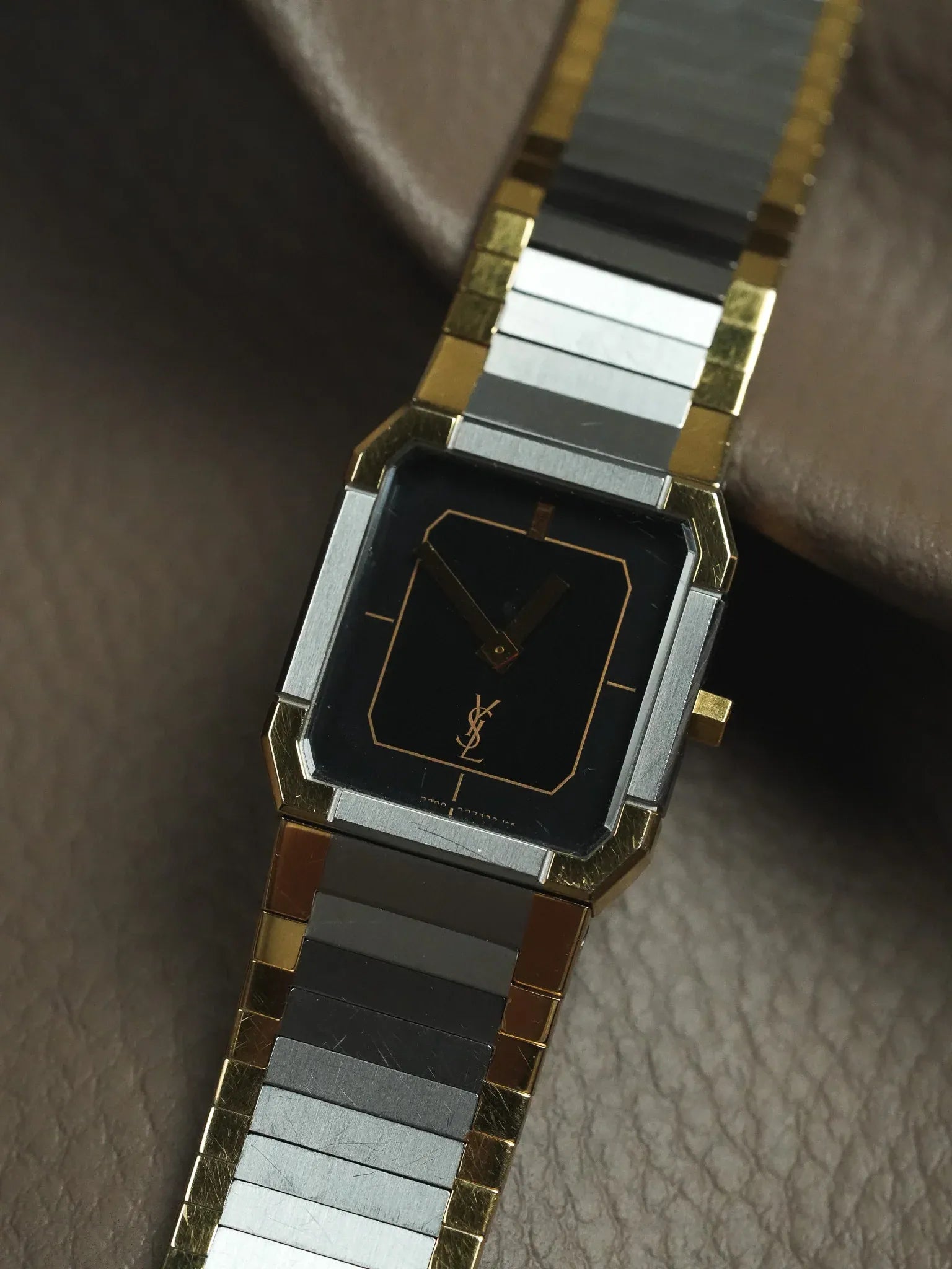 Yves Saint Laurent - YSL vintage Acier plaqué or - 1980s - Atelier Victor