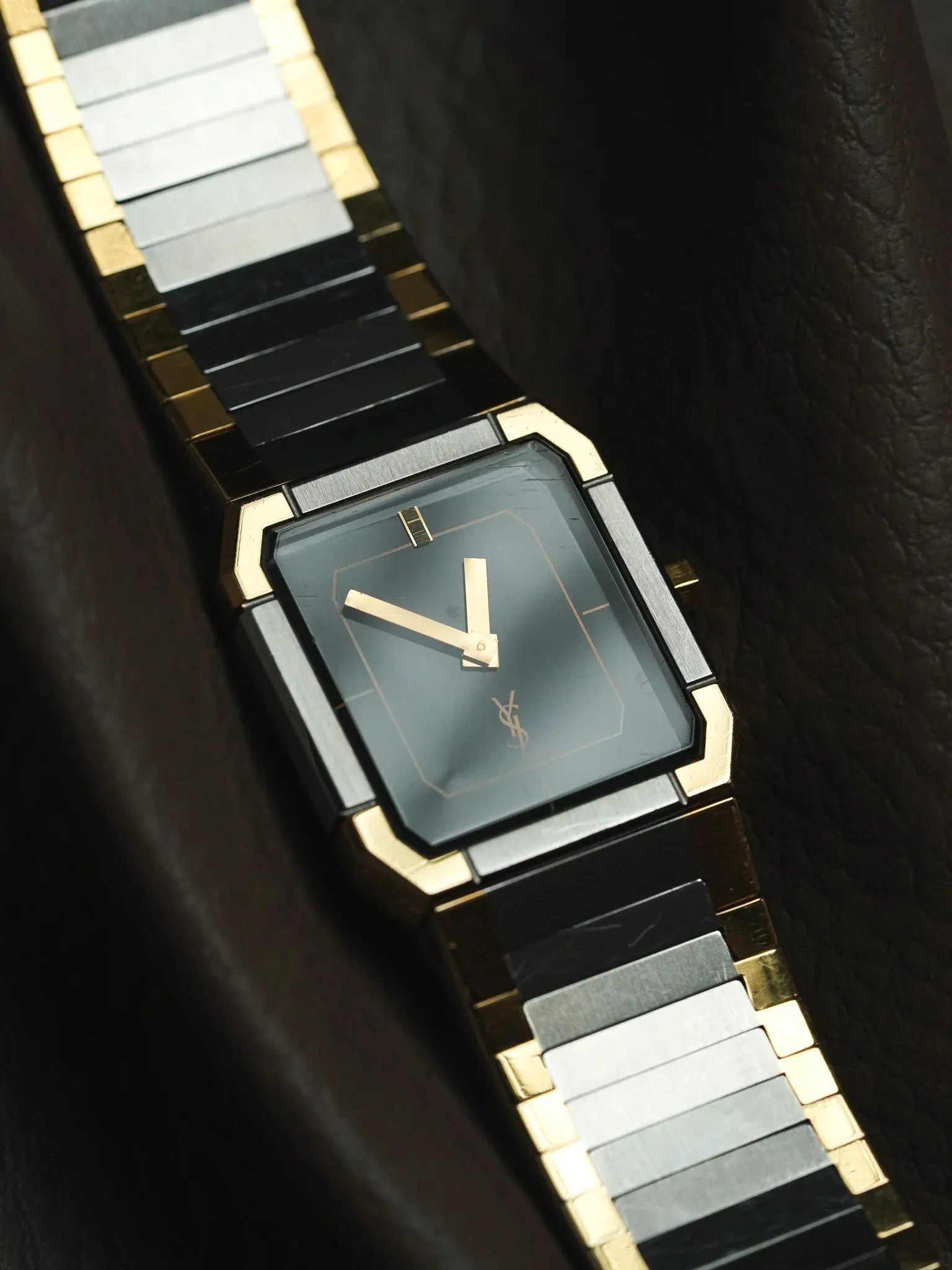 Yves Saint Laurent - YSL vintage Acier plaqué or - 1980s - Atelier Victor