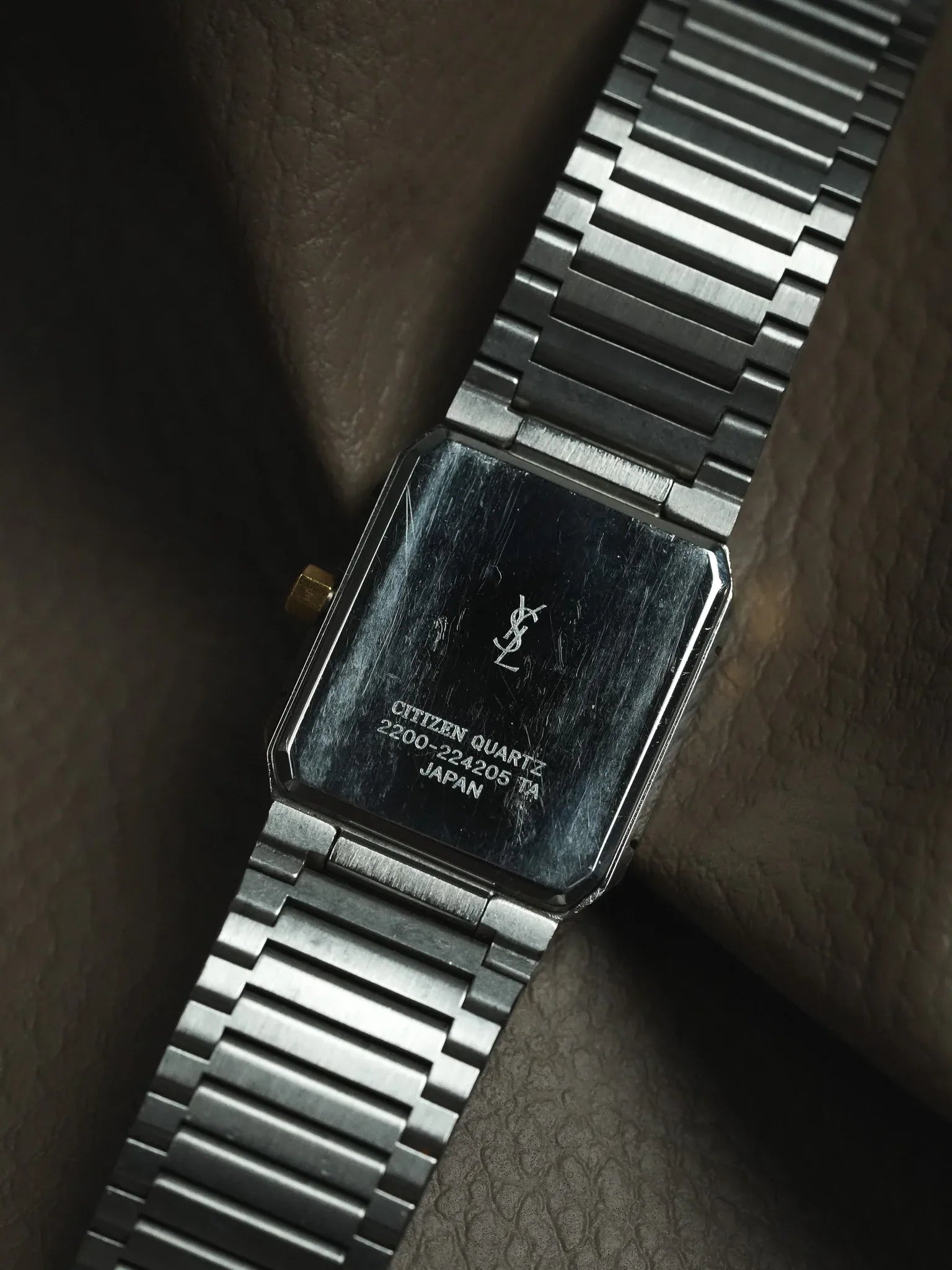 Yves Saint Laurent - YSL vintage Acier plaqué or - 1980s - Atelier Victor