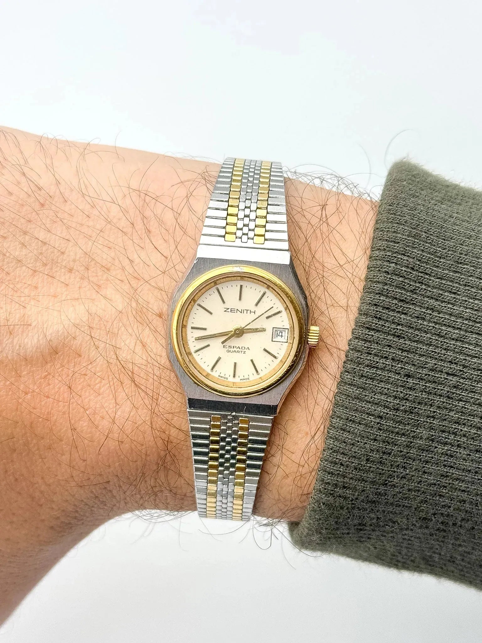 Zenith - Espada Acier Deux Tons - 1980s - Atelier Victor Paris - Vintage Watch Shop Dubai