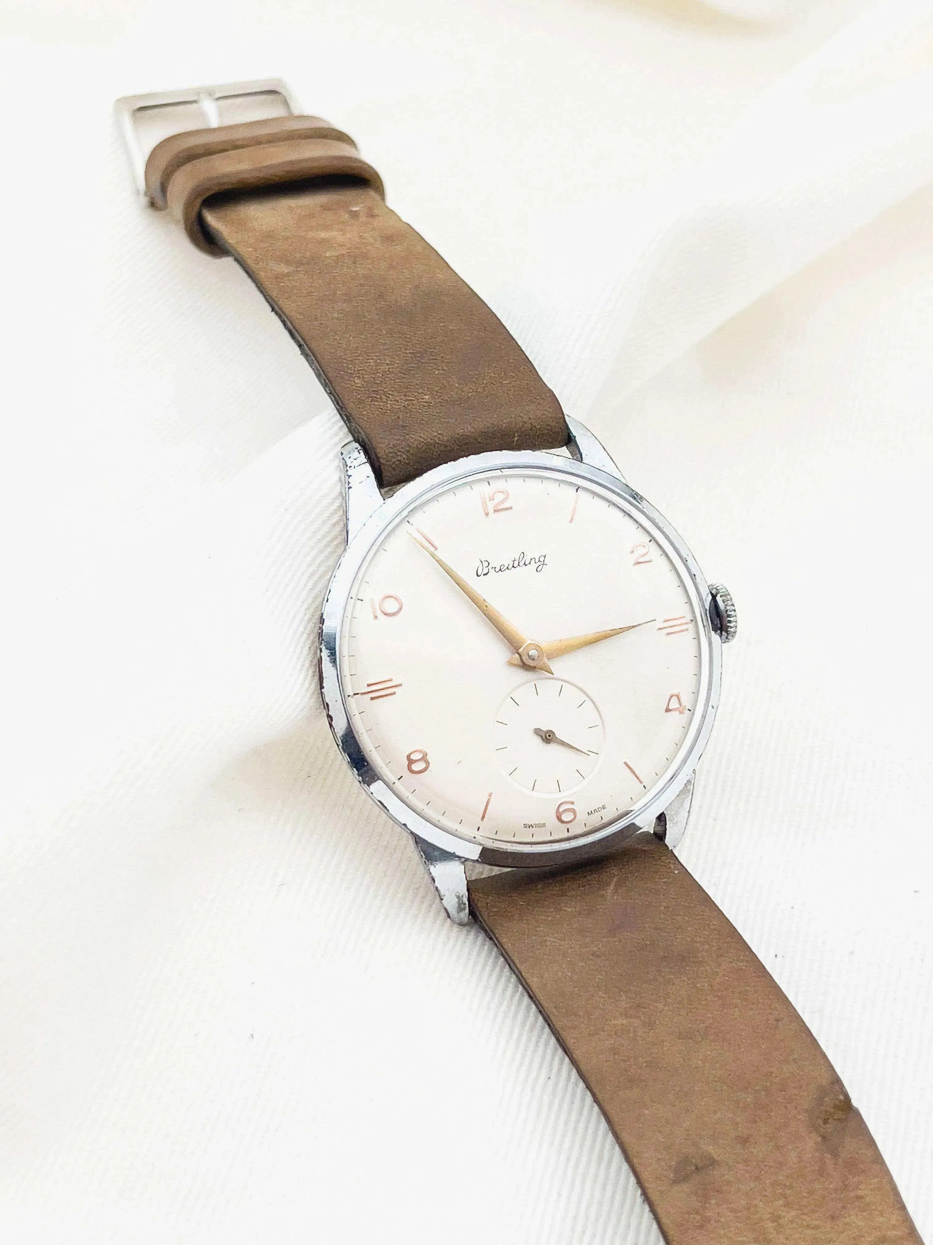 Breitling - Calatrava - 1950s - Atelier Victor Paris - Vintage Watch Shop Dubai