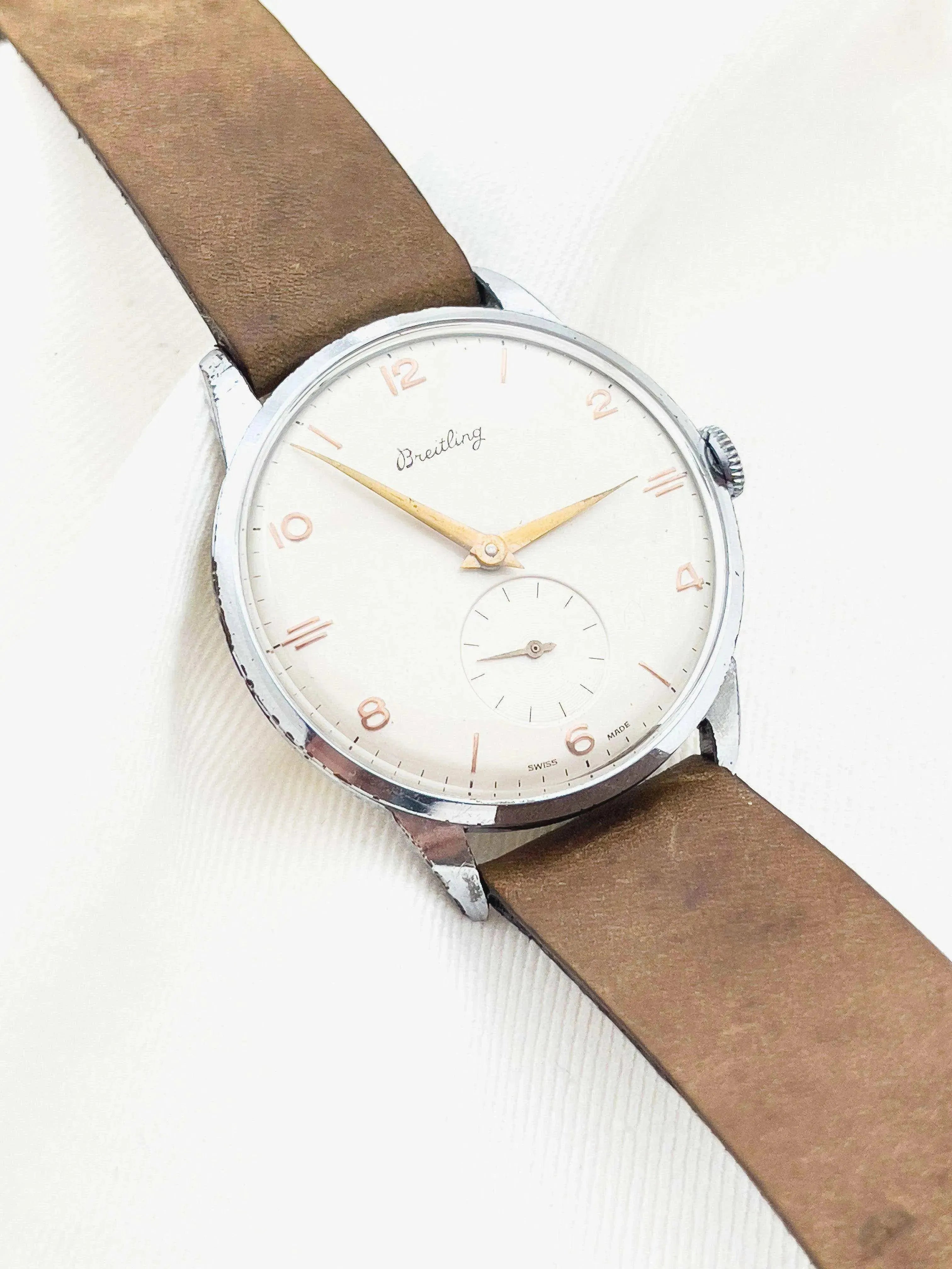 Breitling - Calatrava - 1950s - Atelier Victor Paris - Vintage Watch Shop Dubai