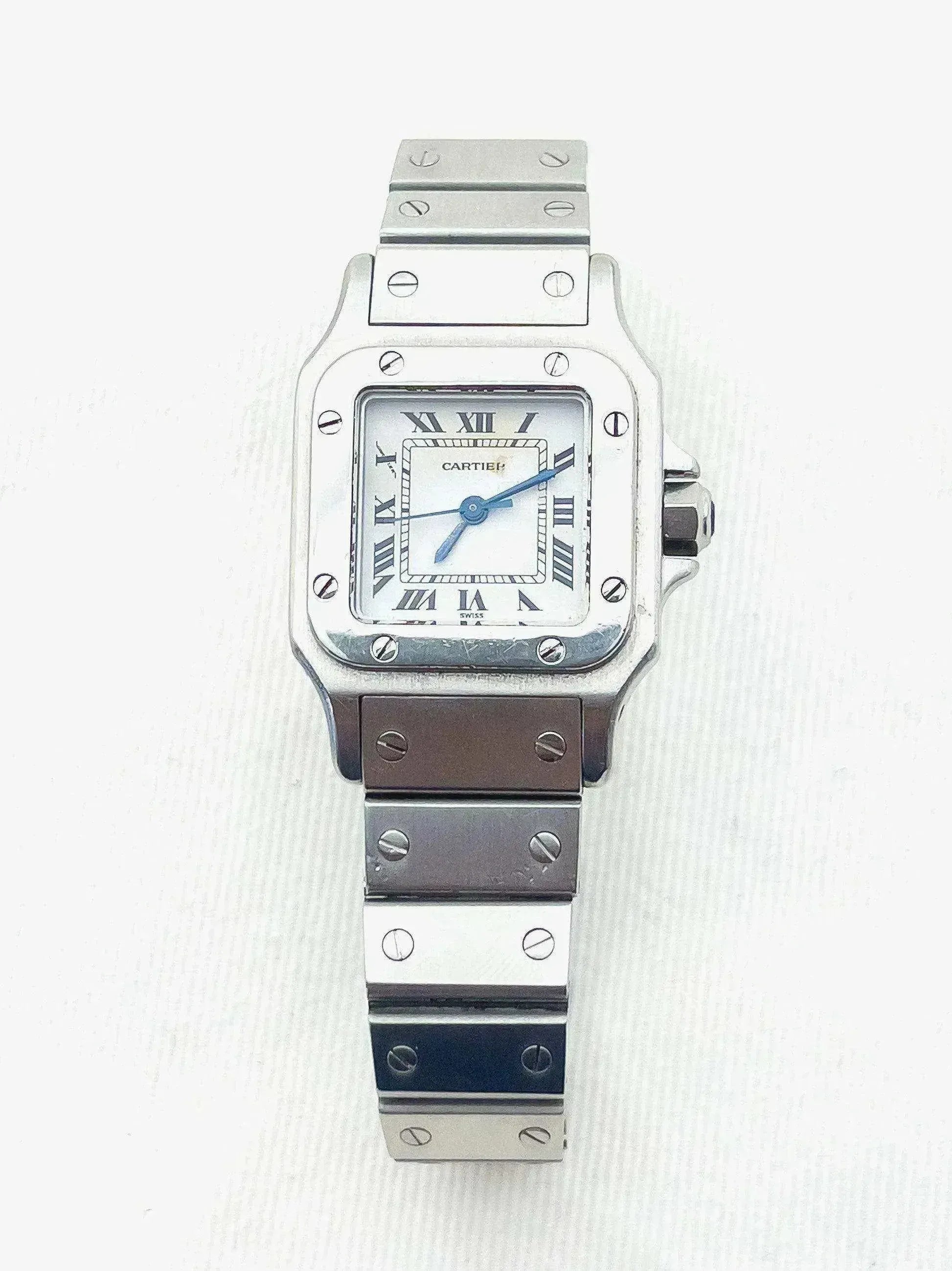 Cartier - Santos acier 24mm automatique - 1990s - Atelier Victor