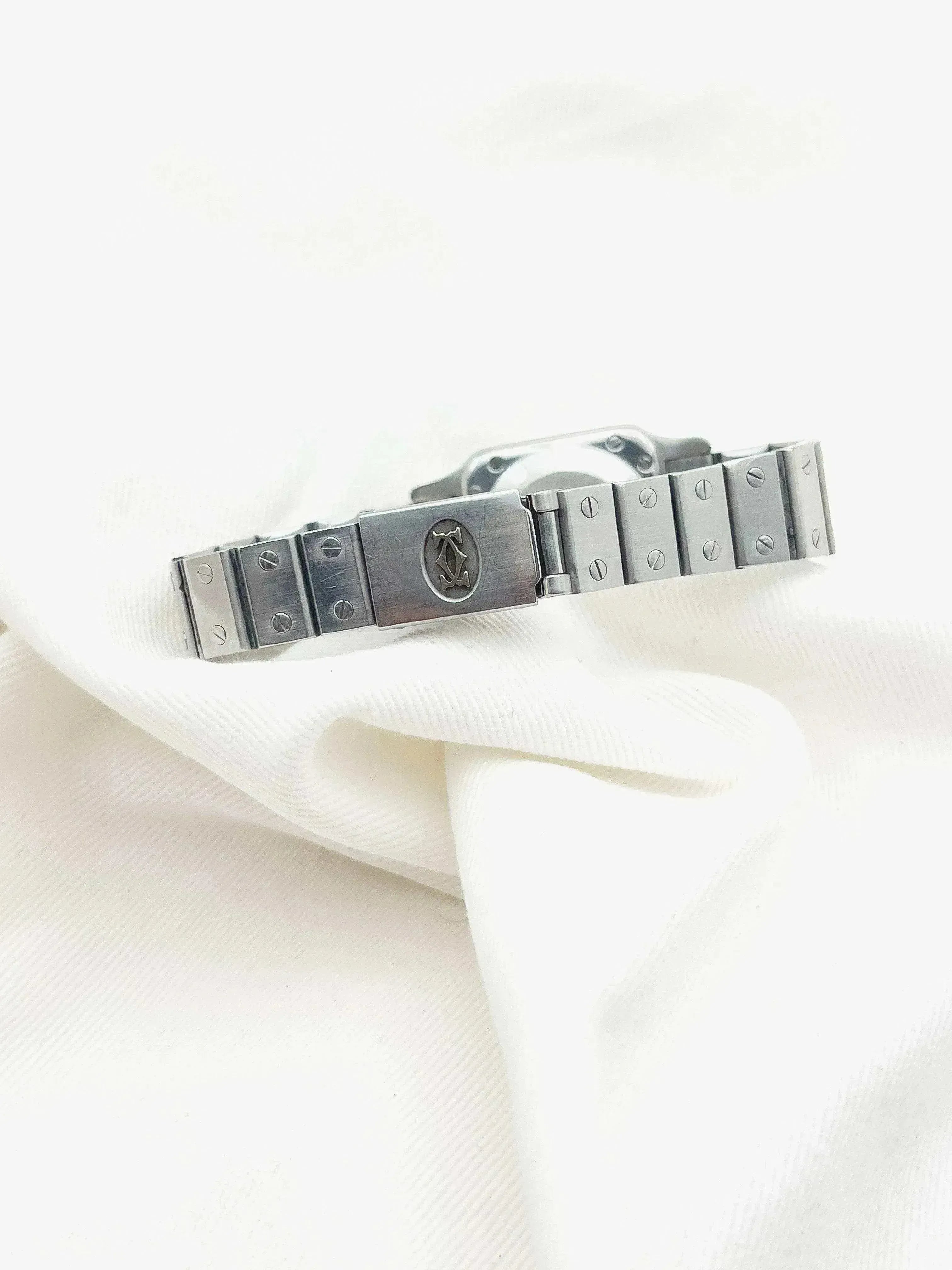 Cartier - Santos acier 24mm automatique - 1990s - Atelier Victor