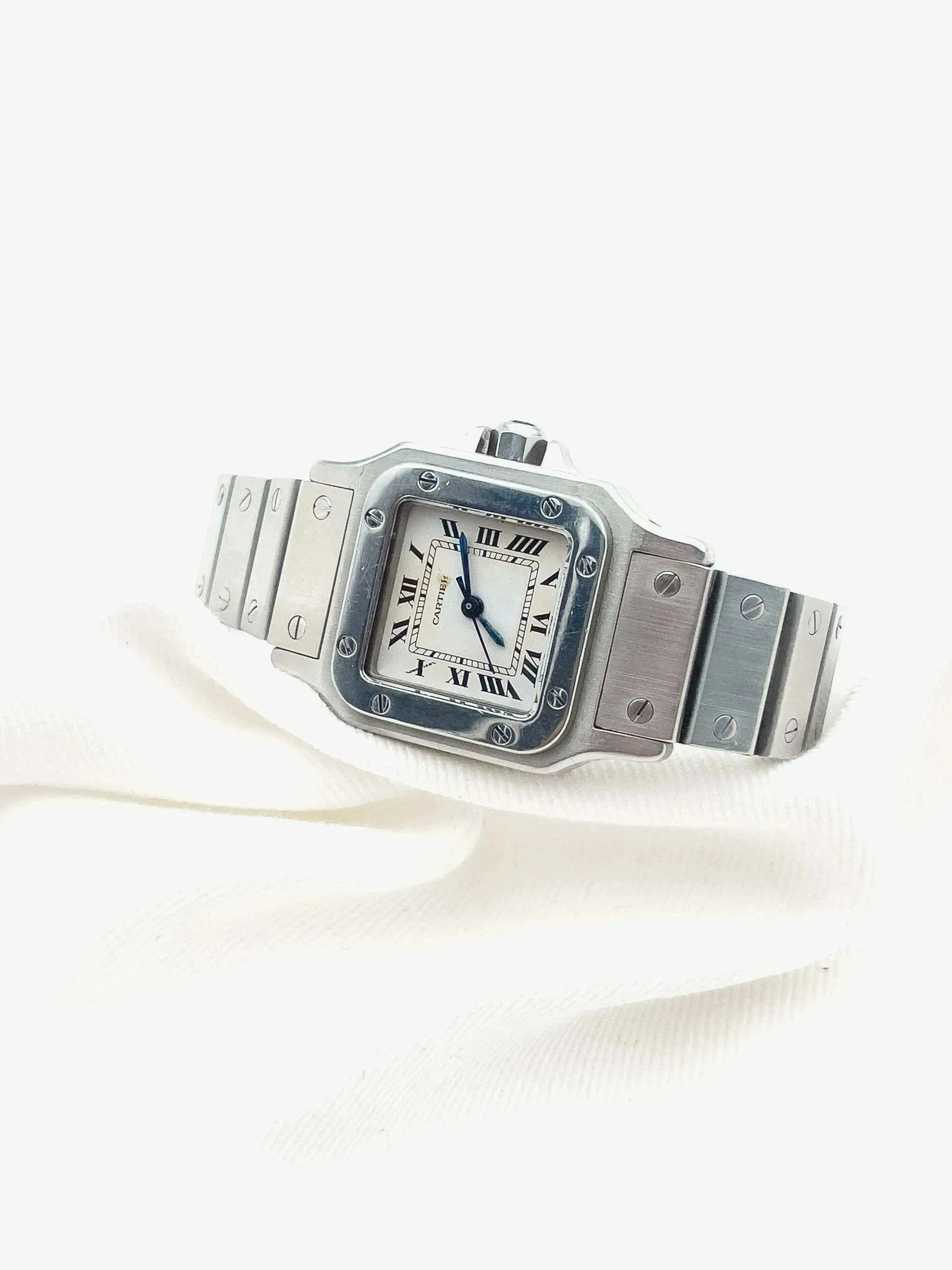 Cartier - Santos acier 24mm automatique - 1990s - Atelier Victor