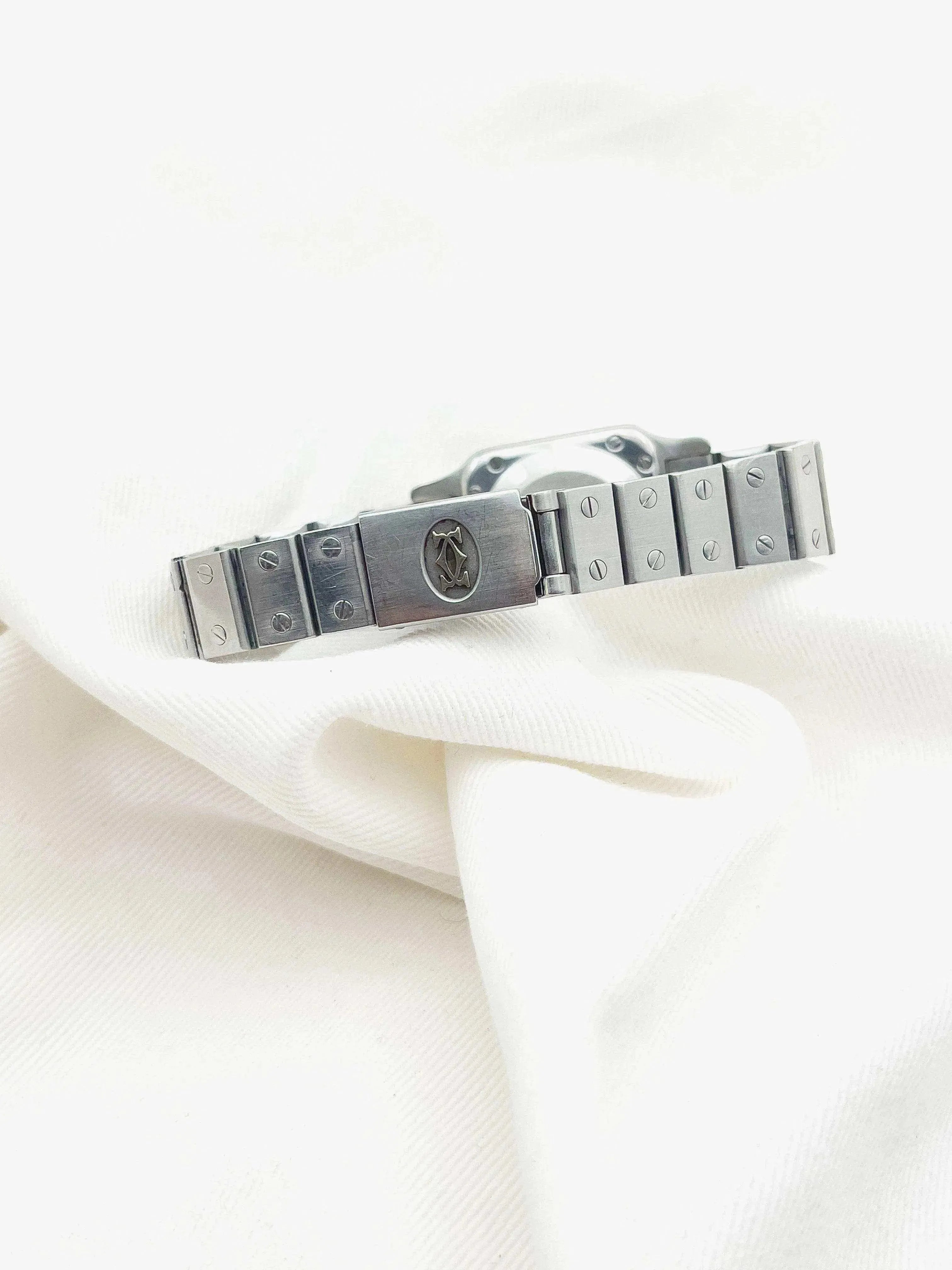 Cartier - Santos acier 24mm automatique - 1990s - Atelier Victor Paris - Vintage Watch Shop Dubai