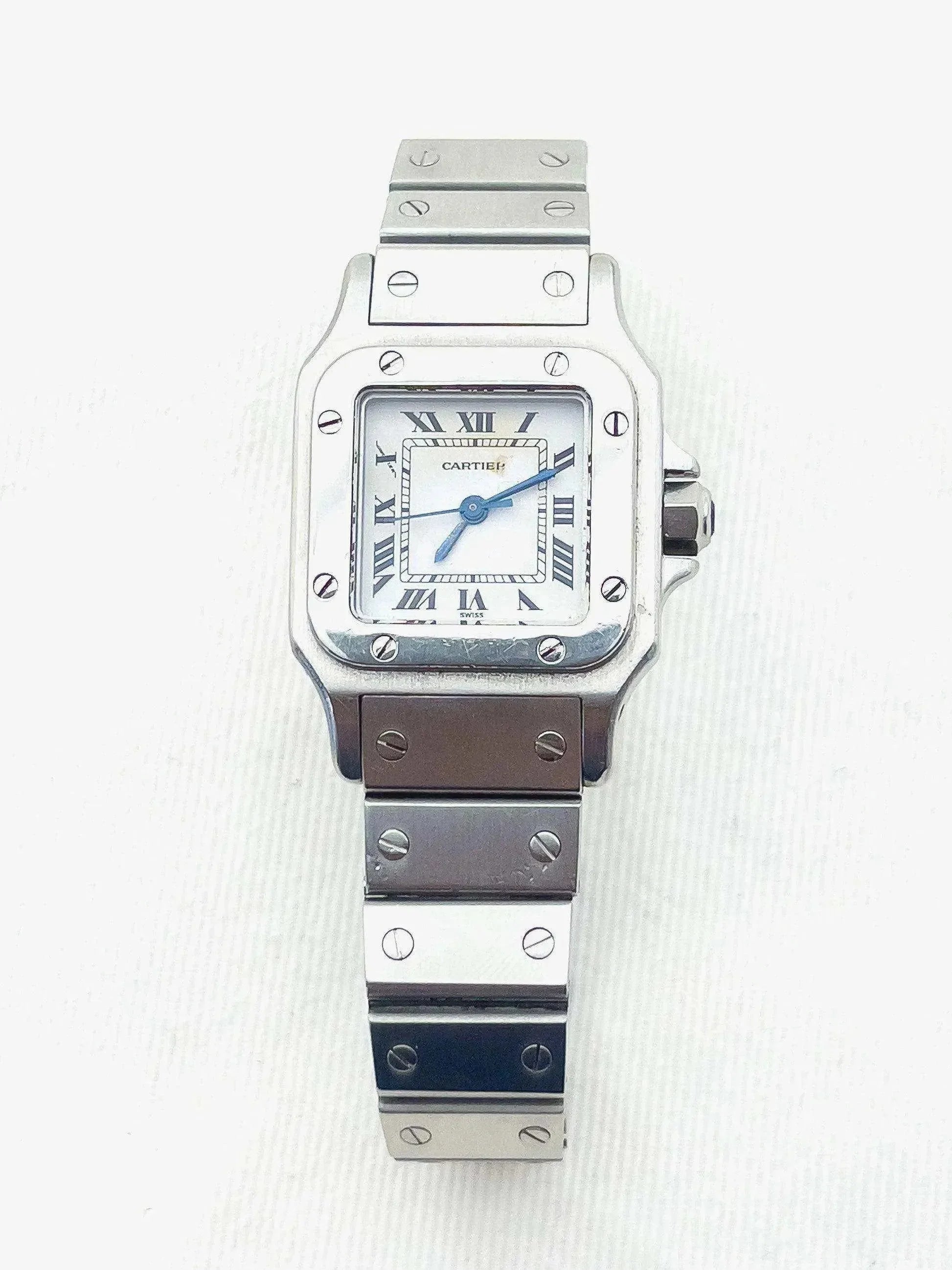 Cartier - Santos acier 24mm automatique - 1990s - Atelier Victor - Vintage  Shop