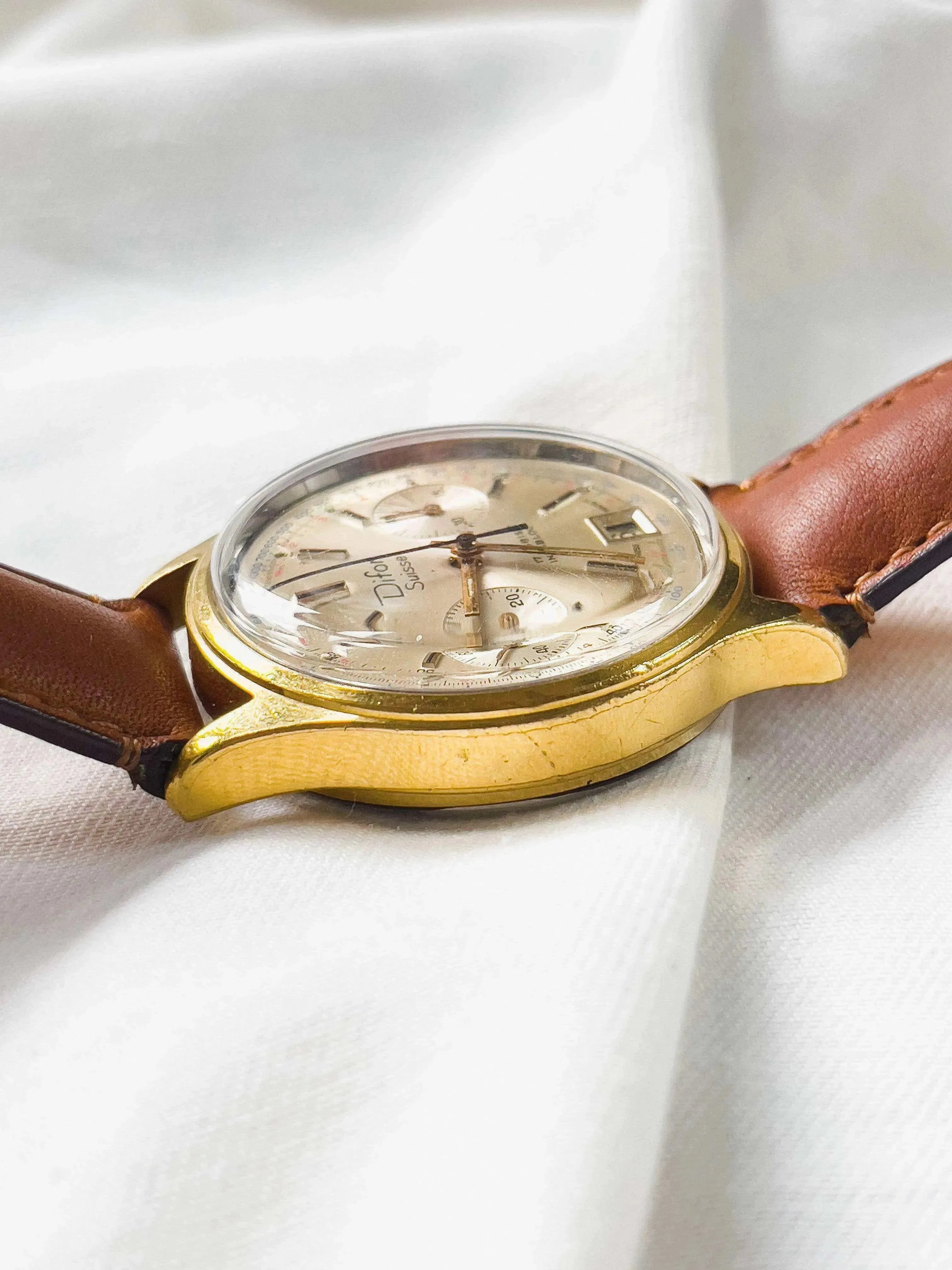 Difor Suisse - Chronographe Valjoux - 1950s - Atelier Victor - Vintage  Shop