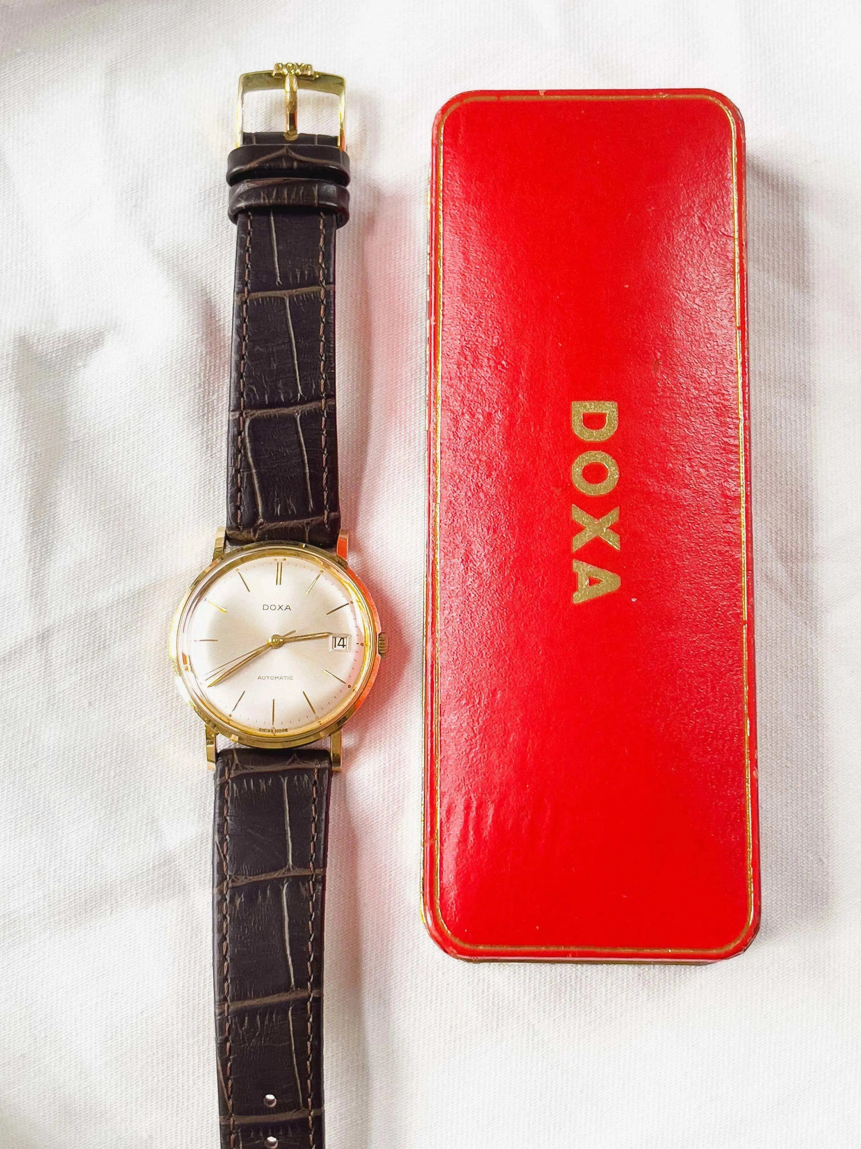 Doxa - Or 18kt - 1960s - Atelier Victor Paris - Vintage Watch Shop Dubai