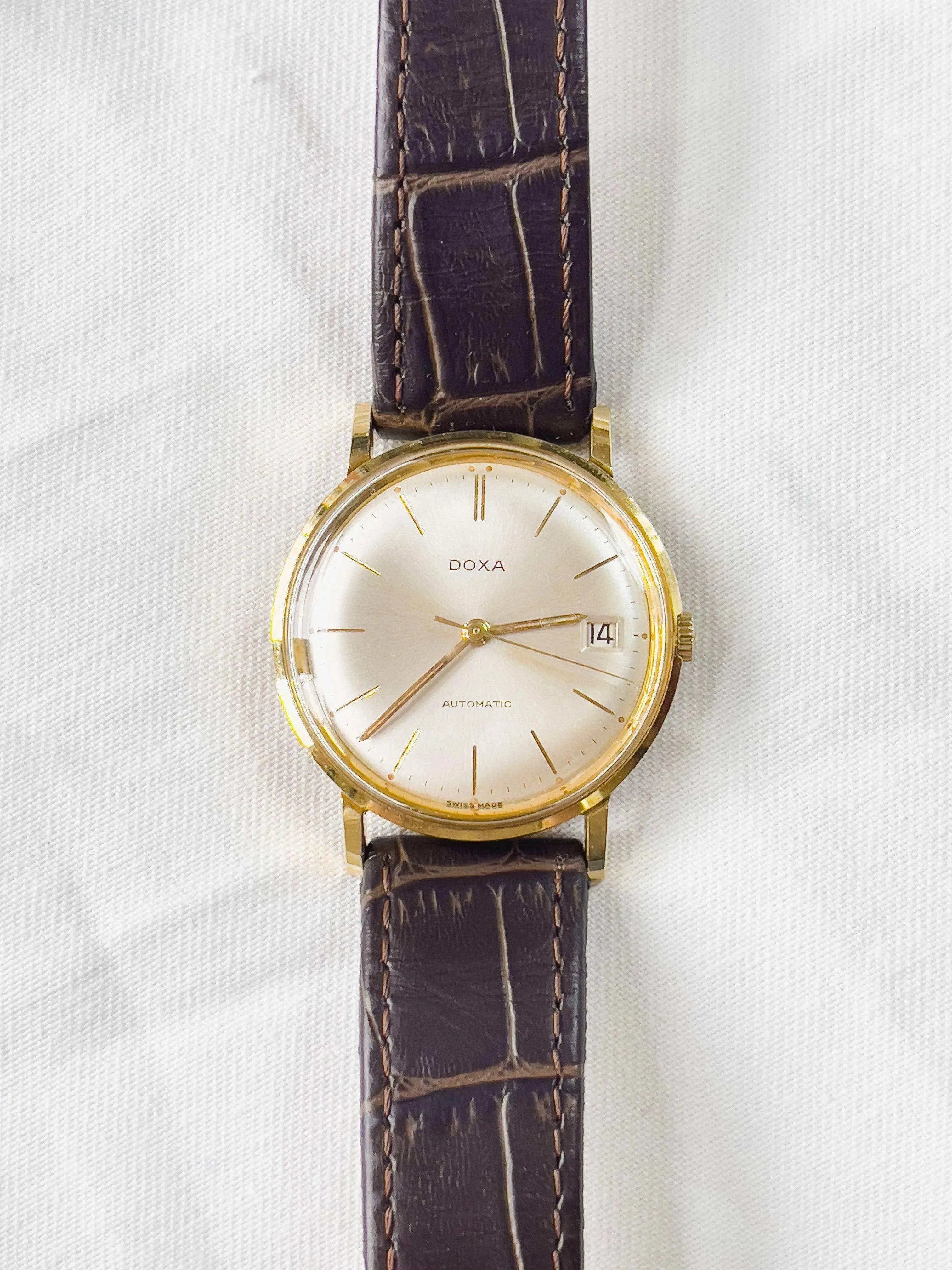 Doxa - Or 18kt - 1960s - Atelier Victor Paris - Vintage Watch Shop Dubai
