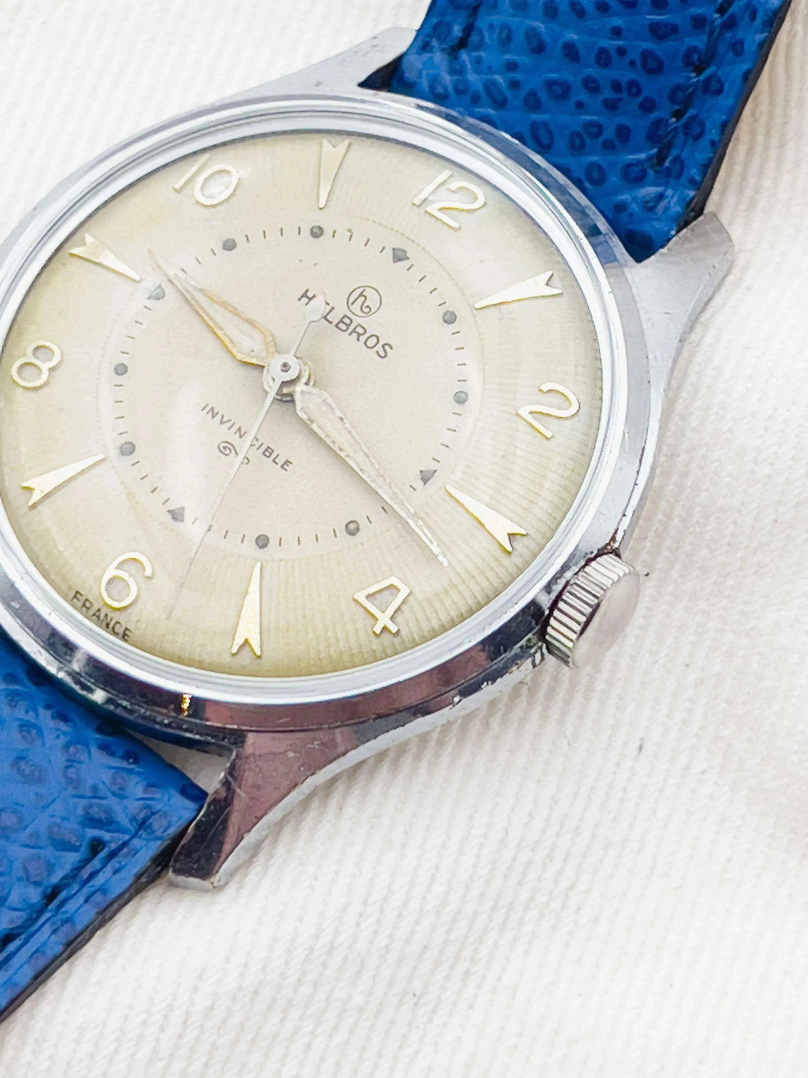 Helbros - Draw Dial - 1960s - Atelier Victor Paris - Vintage Watch Shop Dubai