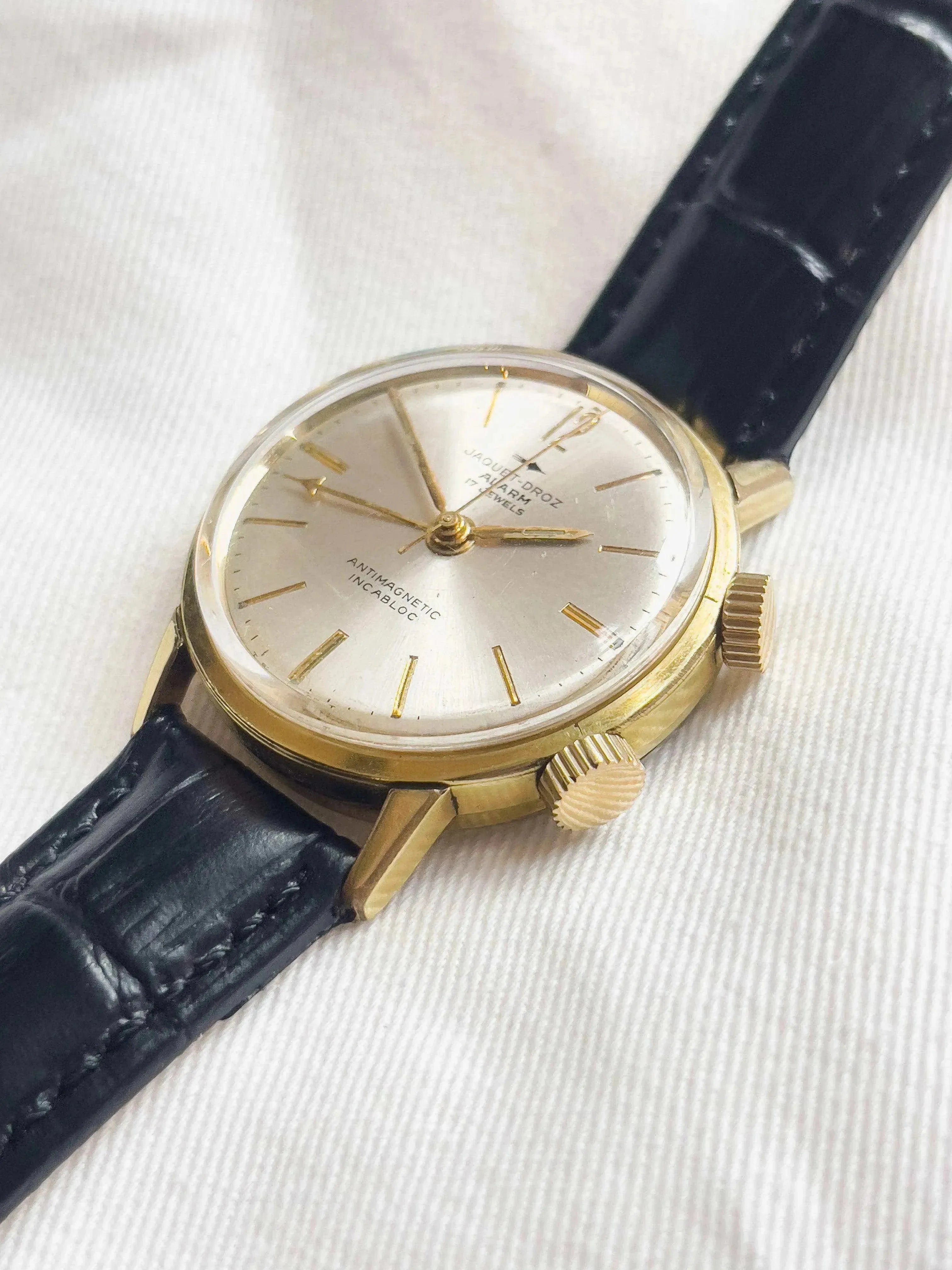 Jacquet Droz - Alarm - 1970s - Atelier Victor - Vintage  Shop