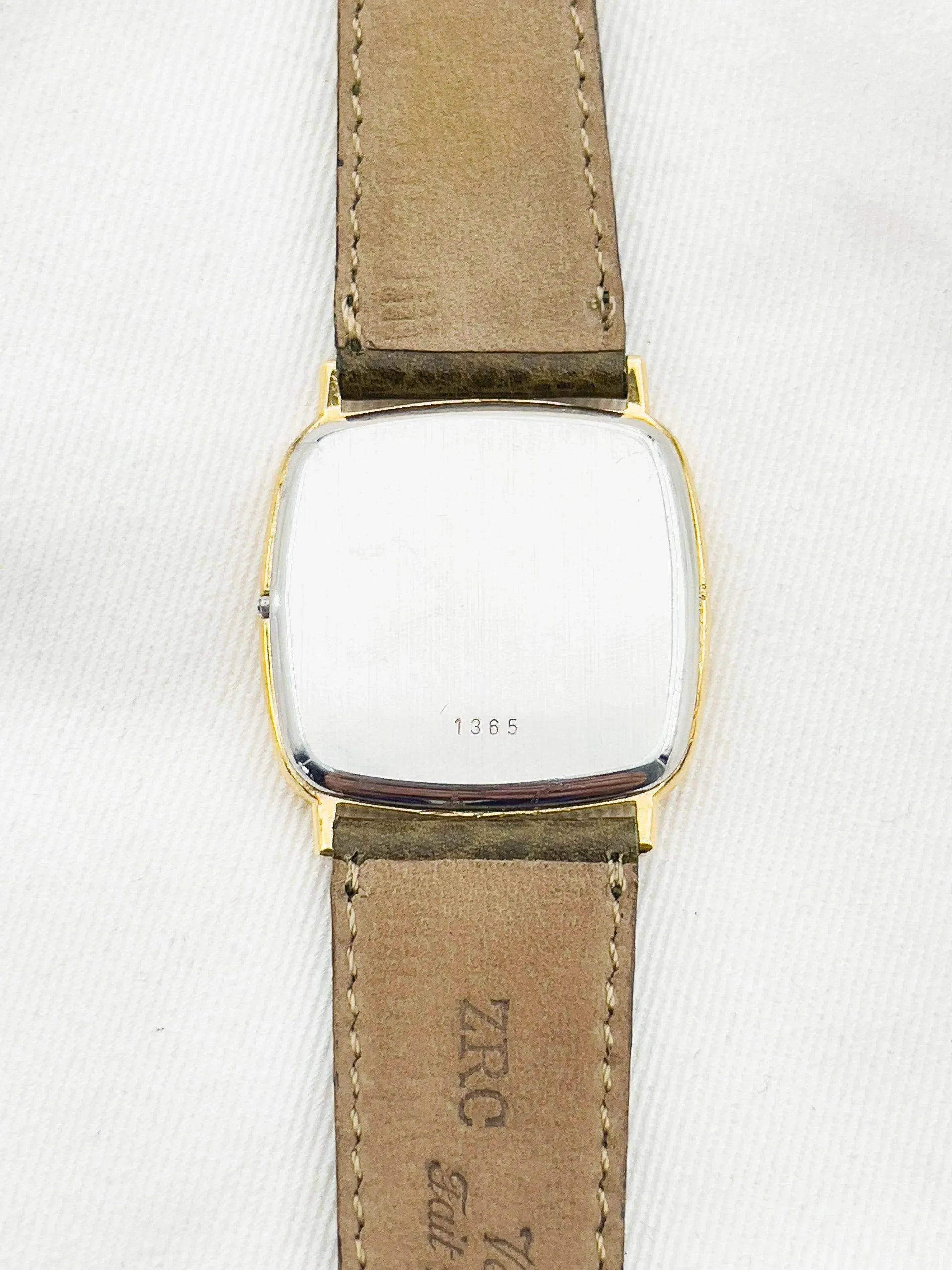 Omega - De Ville Gold Square Patine Kaki - 1970s - Atelier Victor Paris - Vintage Watch Shop Dubai