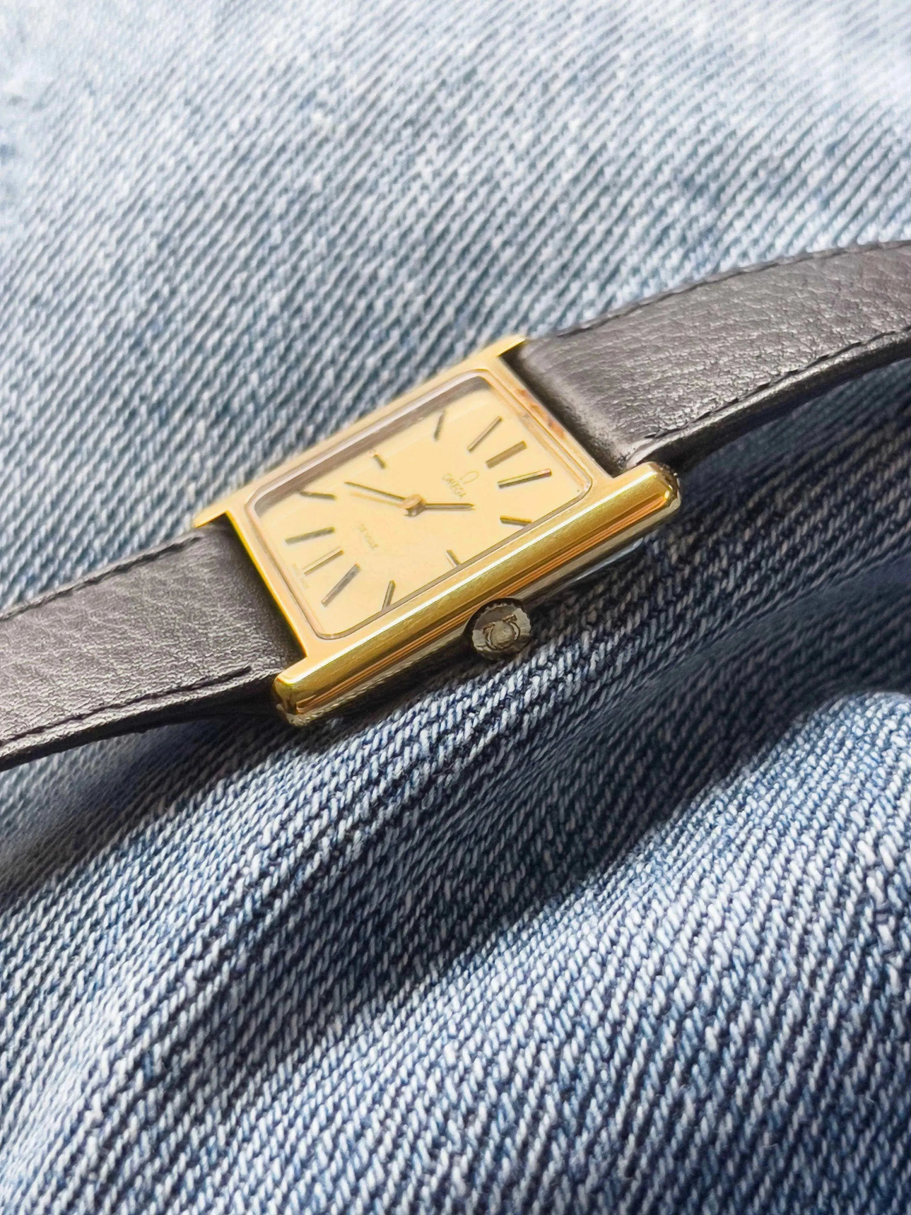 Omega - De Ville Tank Horizontale - 1970s - Atelier Victor Paris - Vintage Watch Shop Dubai